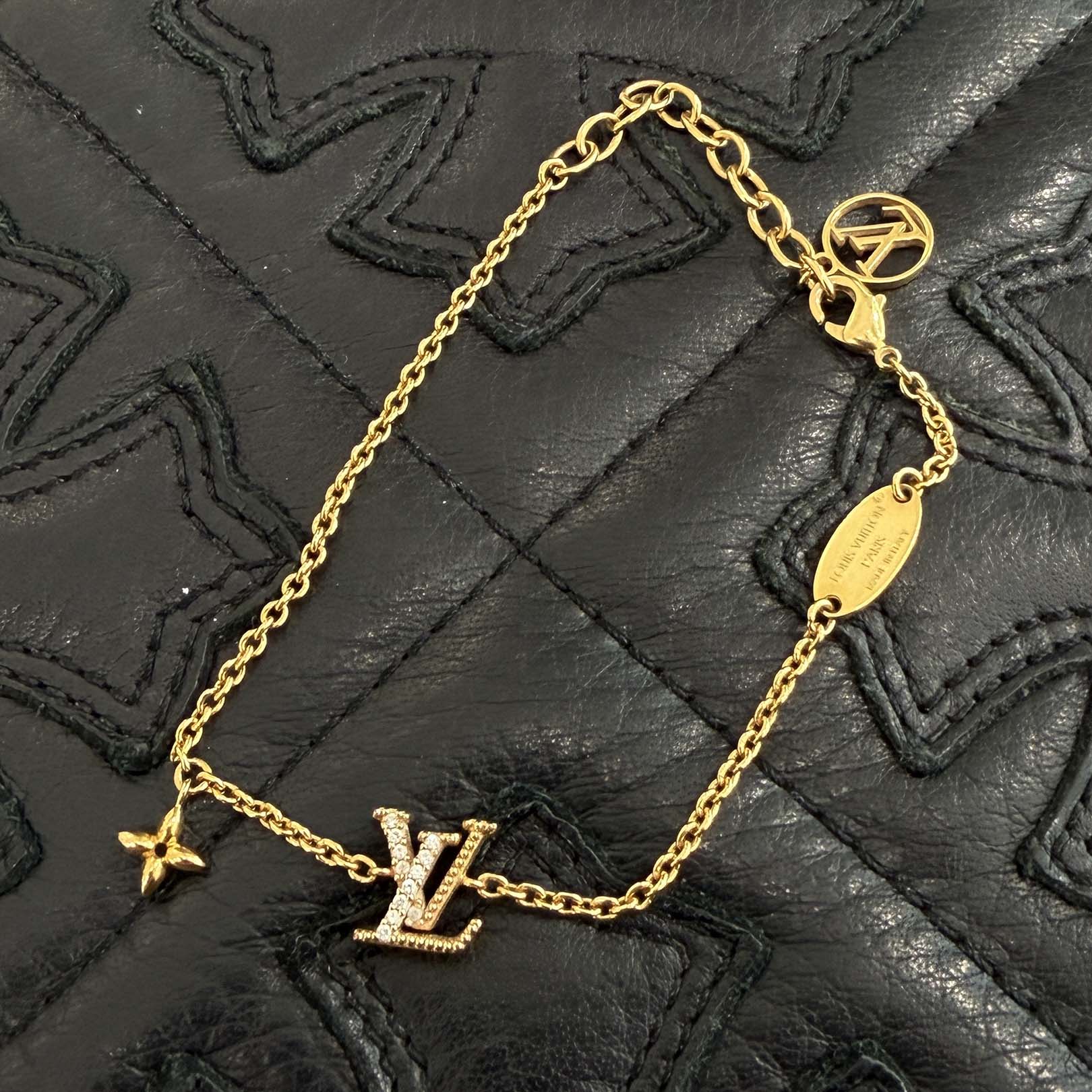 LOUIS VUITTON LV Iconic Bracelet M00587 ルイヴィトン LV アイコニック ブレスレット