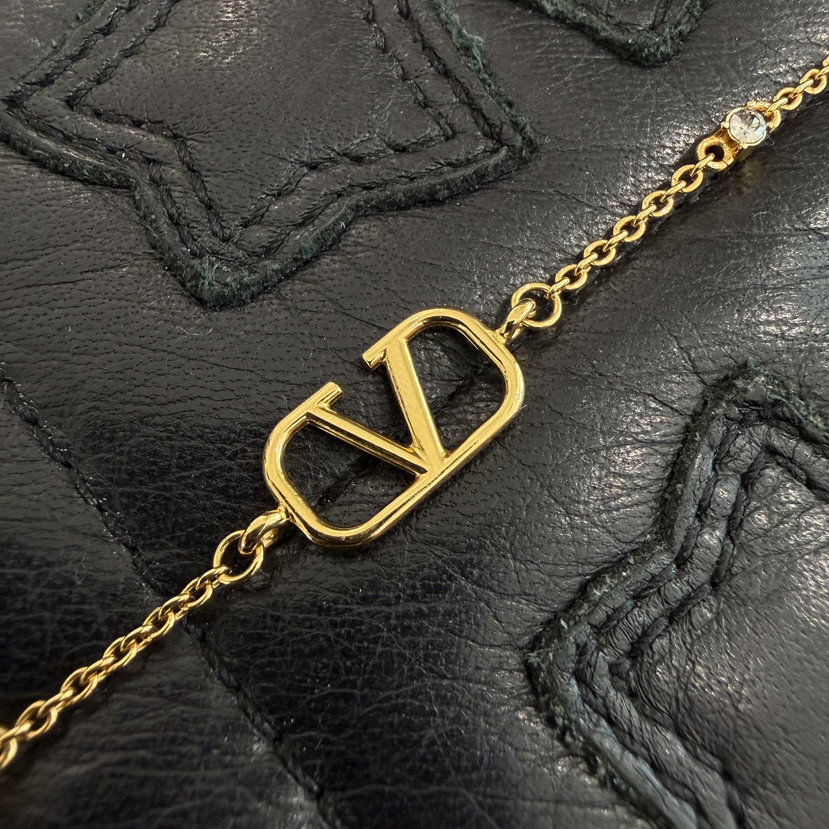 VALENTINO 2025AW V Logo Signature Metal Bracelet 7W2J0W24 YCW ヴァレンティノ Vロゴ シグネチャー メタル ブレスレット