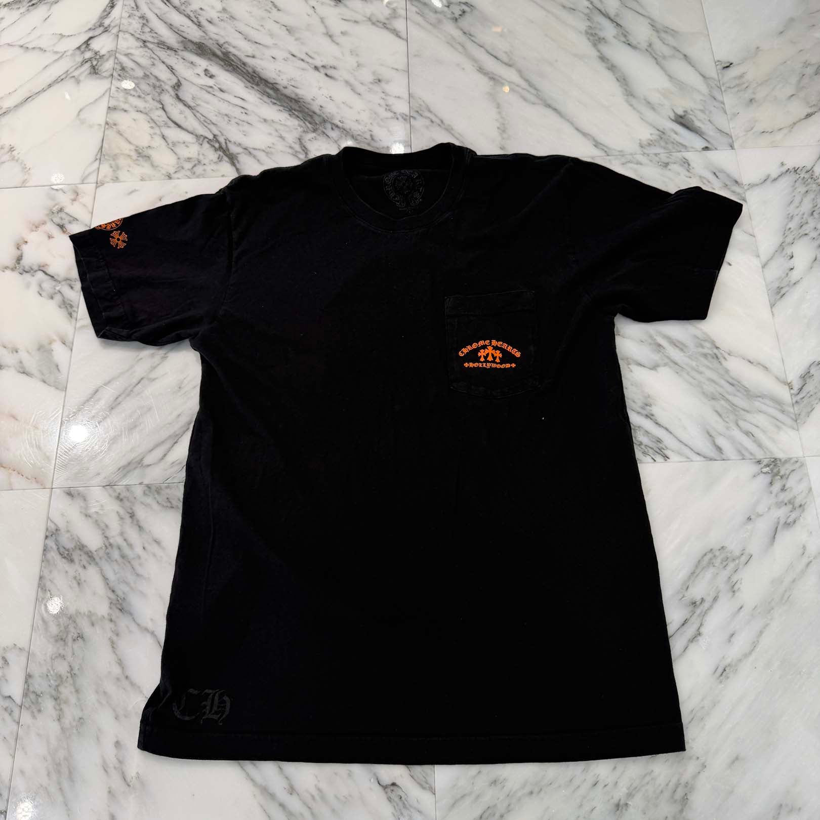 CHROME HEARTS King Taco 3 Cemetery Cross Print Short Sleeve Tee Size L クロムハーツ キングタコ 3 セメタリークロス プリント ショートスリーブ Tシャツ サイズL