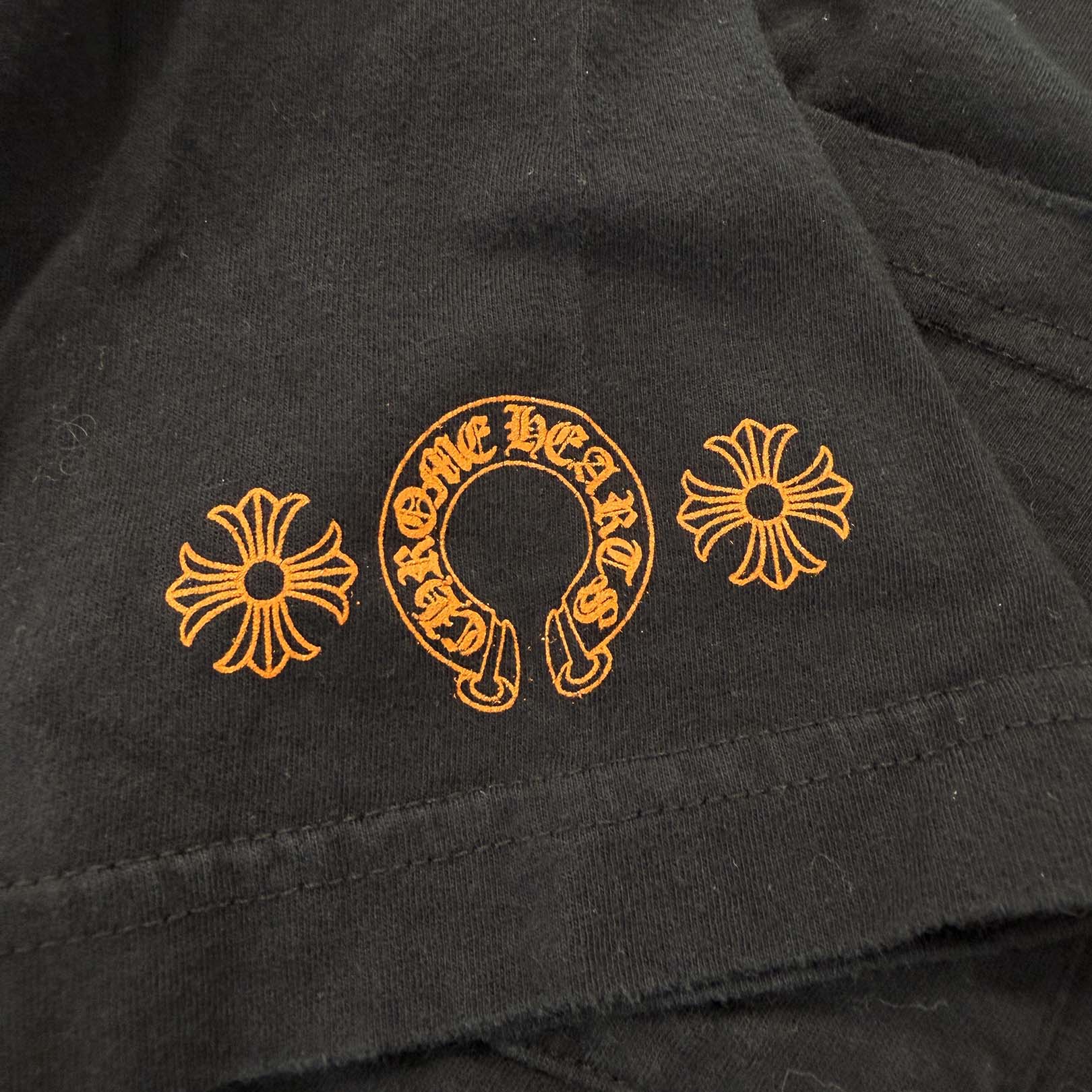 CHROME HEARTS King Taco 3 Cemetery Cross Print Short Sleeve Tee Size L クロムハーツ キングタコ 3 セメタリークロス プリント ショートスリーブ Tシャツ サイズL