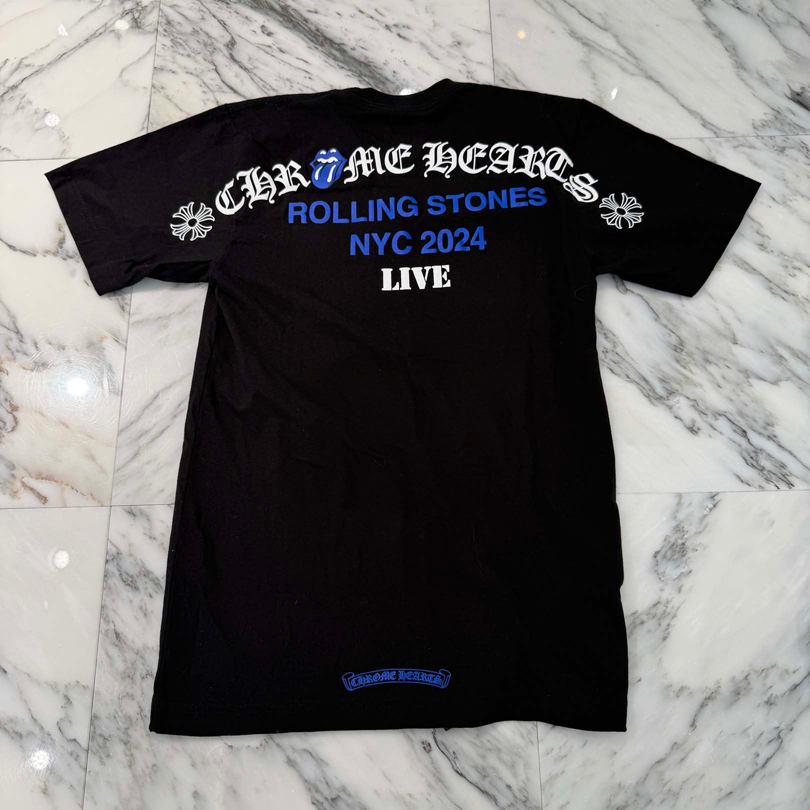 CHROME HEARTS × The Rolling Stones New York Limited Tee Size S クロムハーツ × ローリングストーンズ ニューヨーク限定 Tシャツ サイズS