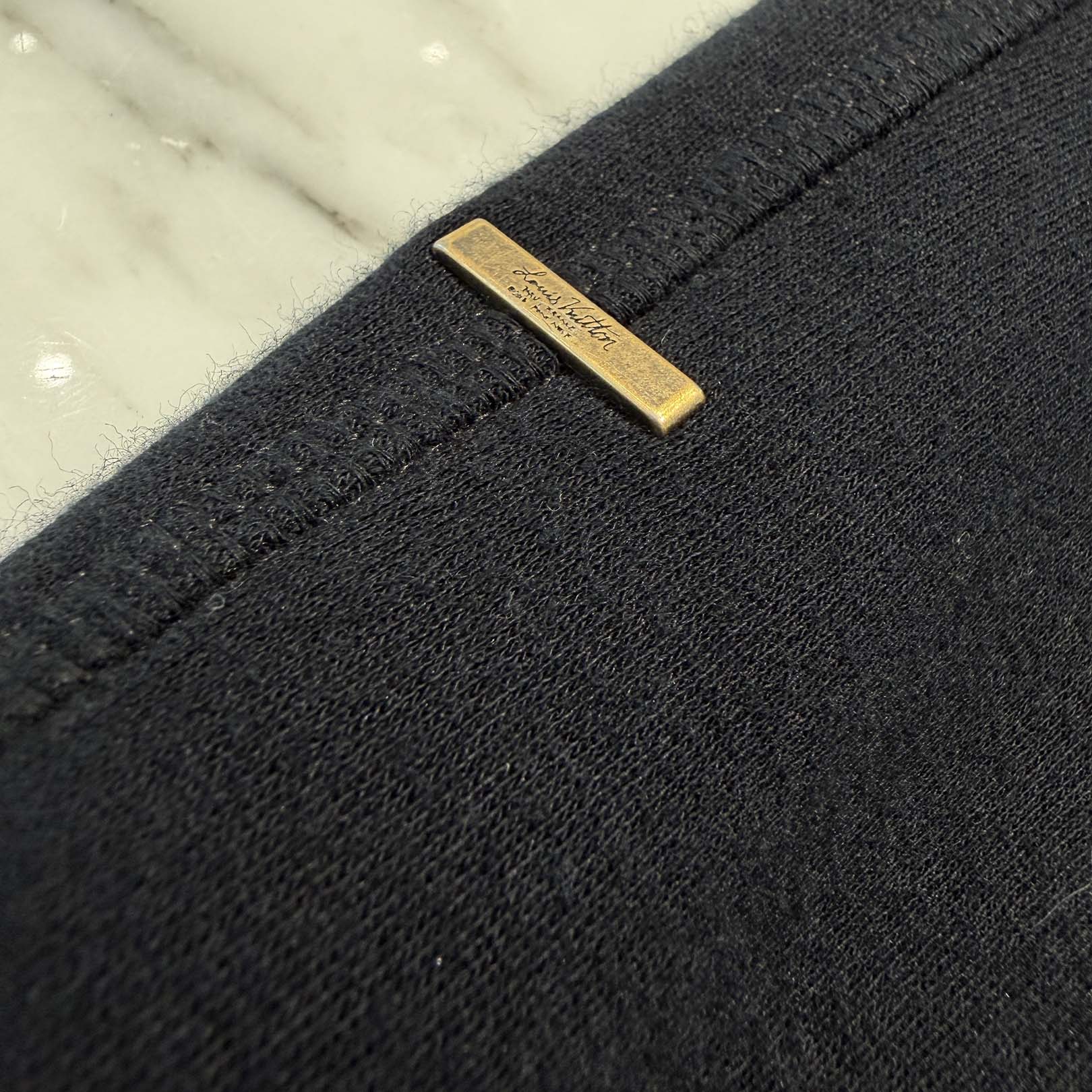 LOUIS VUITTON 2019AW LVSE Double Face Travel Sweat Pants HJY43WJUJ Size L ルイヴィトン LVSE ダブルフェイス トラベルスウェットパンツ サイズL
