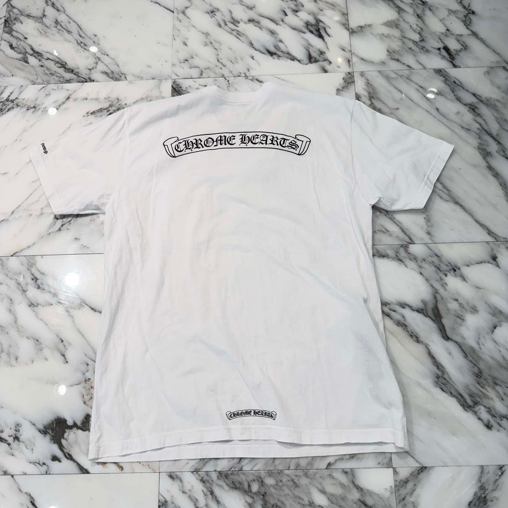 CHROME HEARTS Back Scroll Logo Tee Size XL クロムハーツ バックスクロールロゴ Tシャツ サイズXL