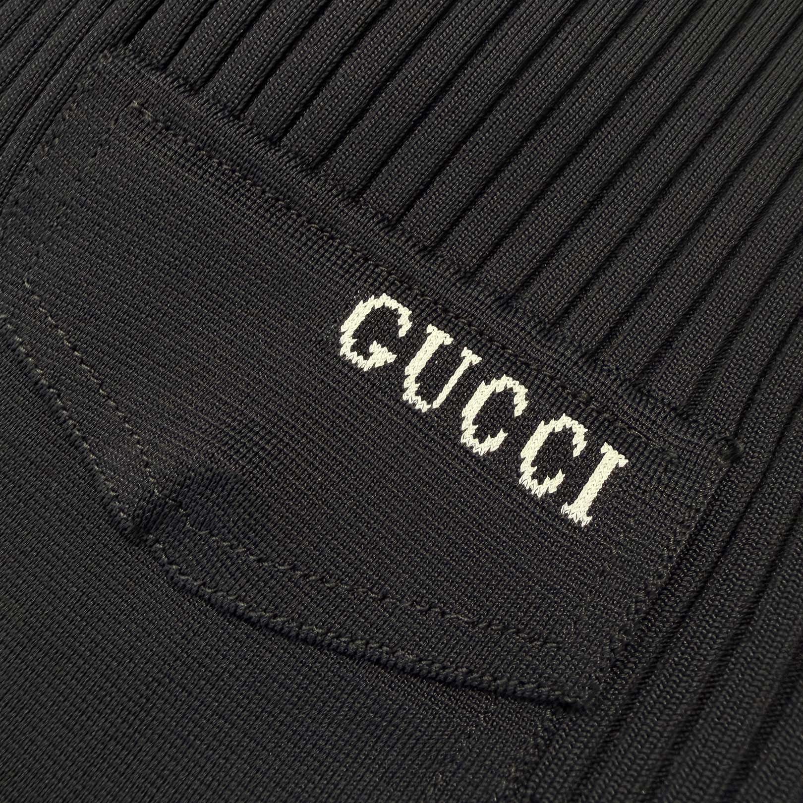 GUCCI 2024SS Logo Embroidery Short Sleeve Dress 828139 XKEV2 Size XS グッチ ロゴ刺繍 ショーツスリーブ ドレス サイズXS