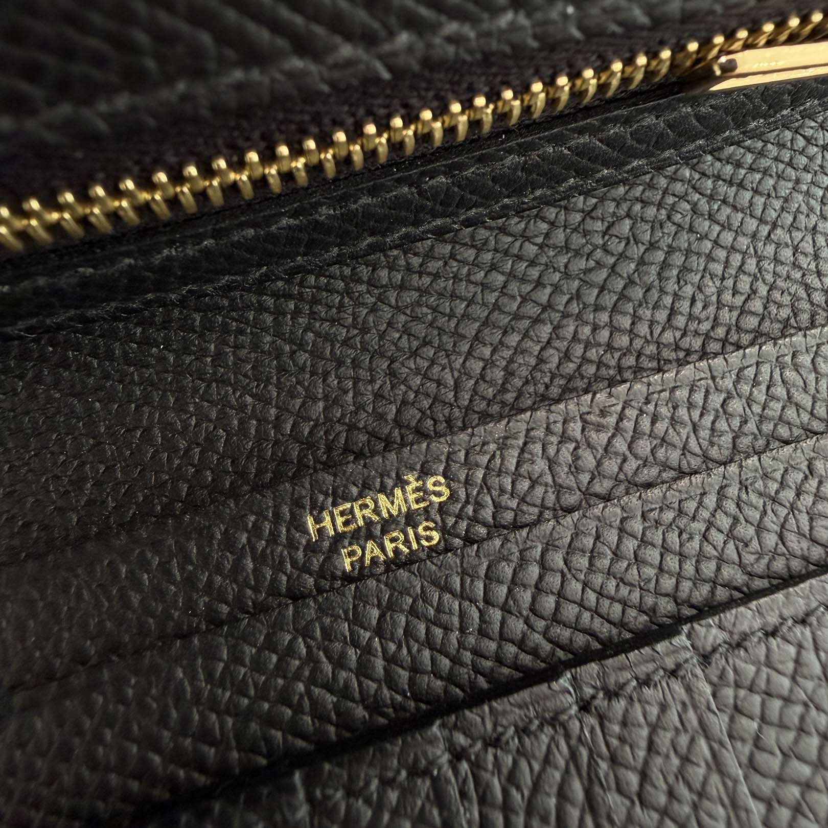 HERMES Bearn Compact Wallet "NOIR" K刻印 エルメス ベアン コンパクト ウォレット "ノワール" K刻印