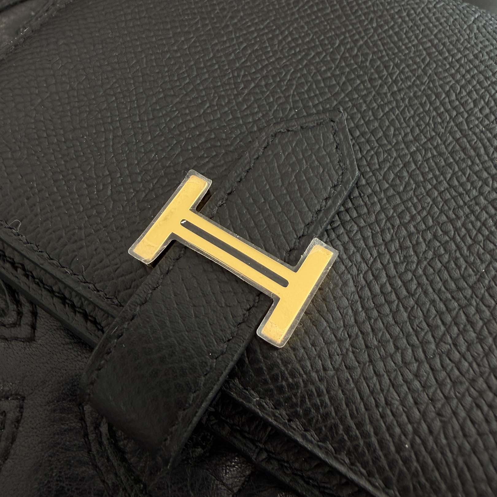 HERMES Bearn Compact Wallet "NOIR" K刻印 エルメス ベアン コンパクト ウォレット "ノワール" K刻印