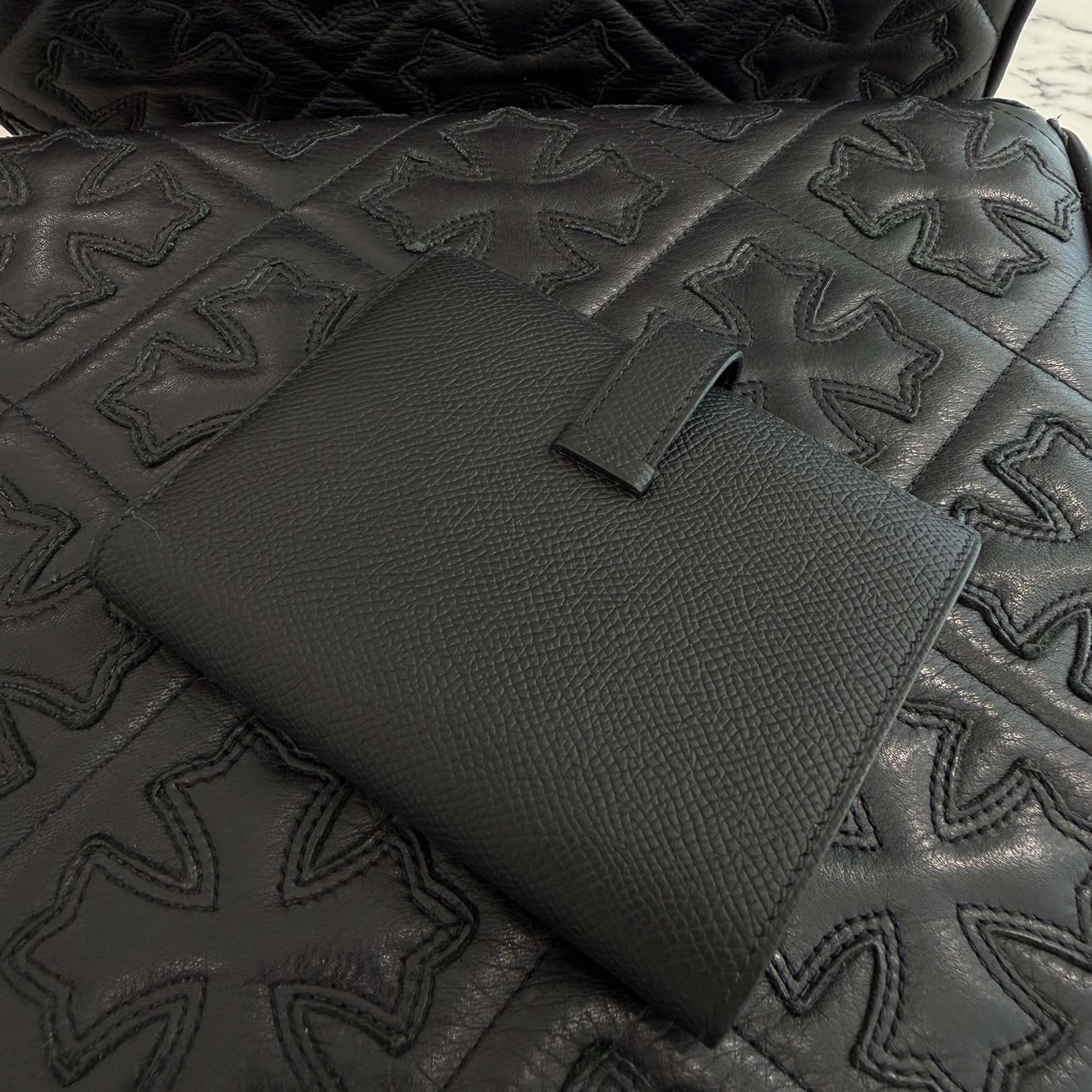 HERMES Bearn Compact Wallet "NOIR" K刻印 エルメス ベアン コンパクト ウォレット "ノワール" K刻印