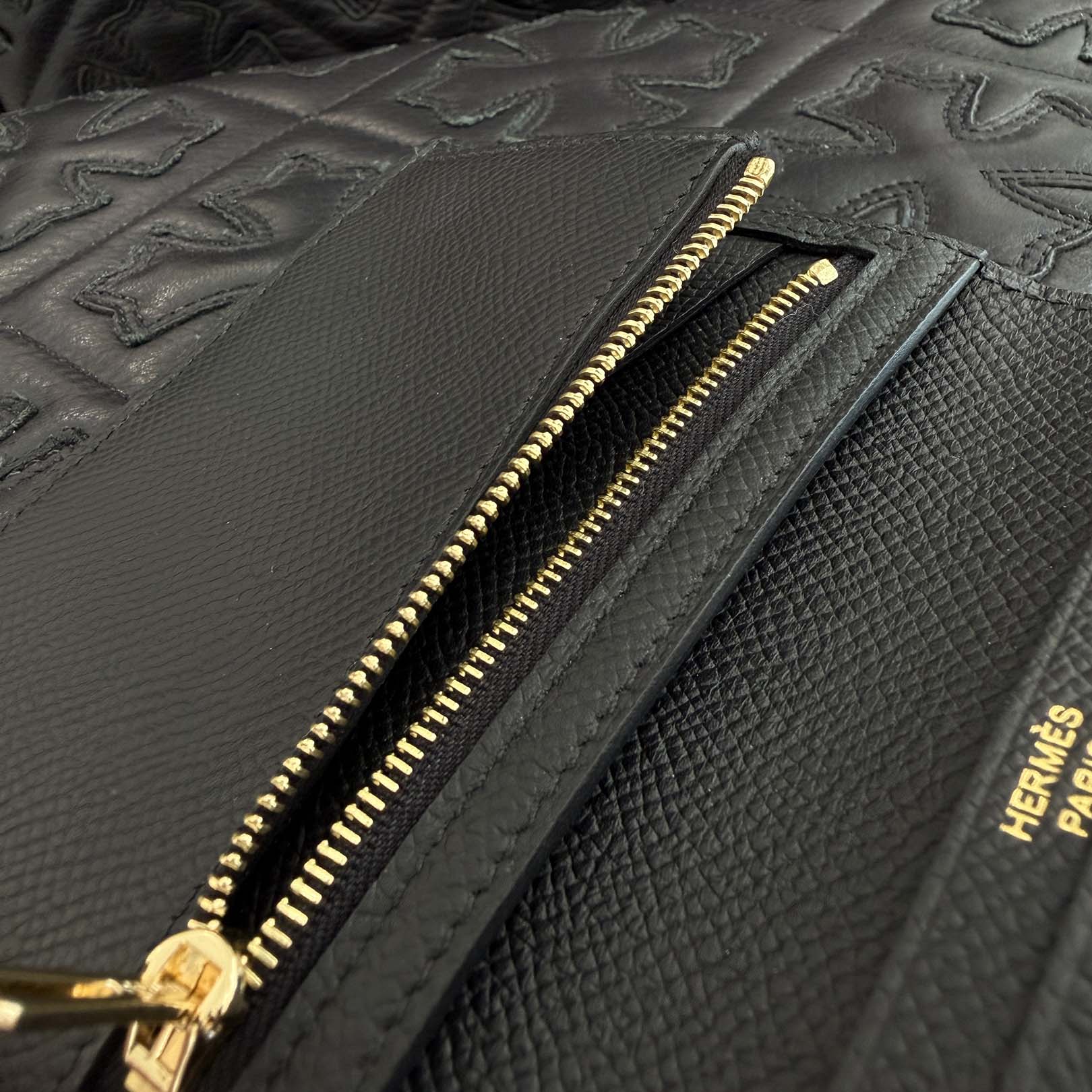 HERMES Bearn Compact Wallet "NOIR" K刻印 エルメス ベアン コンパクト ウォレット "ノワール" K刻印