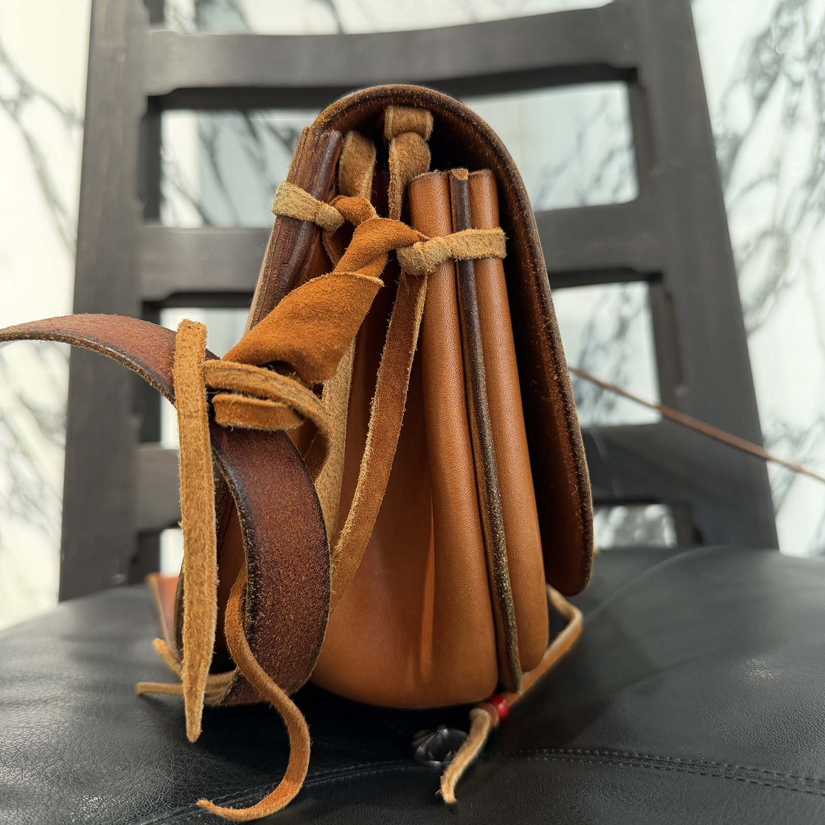 goro's Saddle Leather Bucket Shoulder Bag ゴローズ サドル レザー バケット ショルダーバッグ