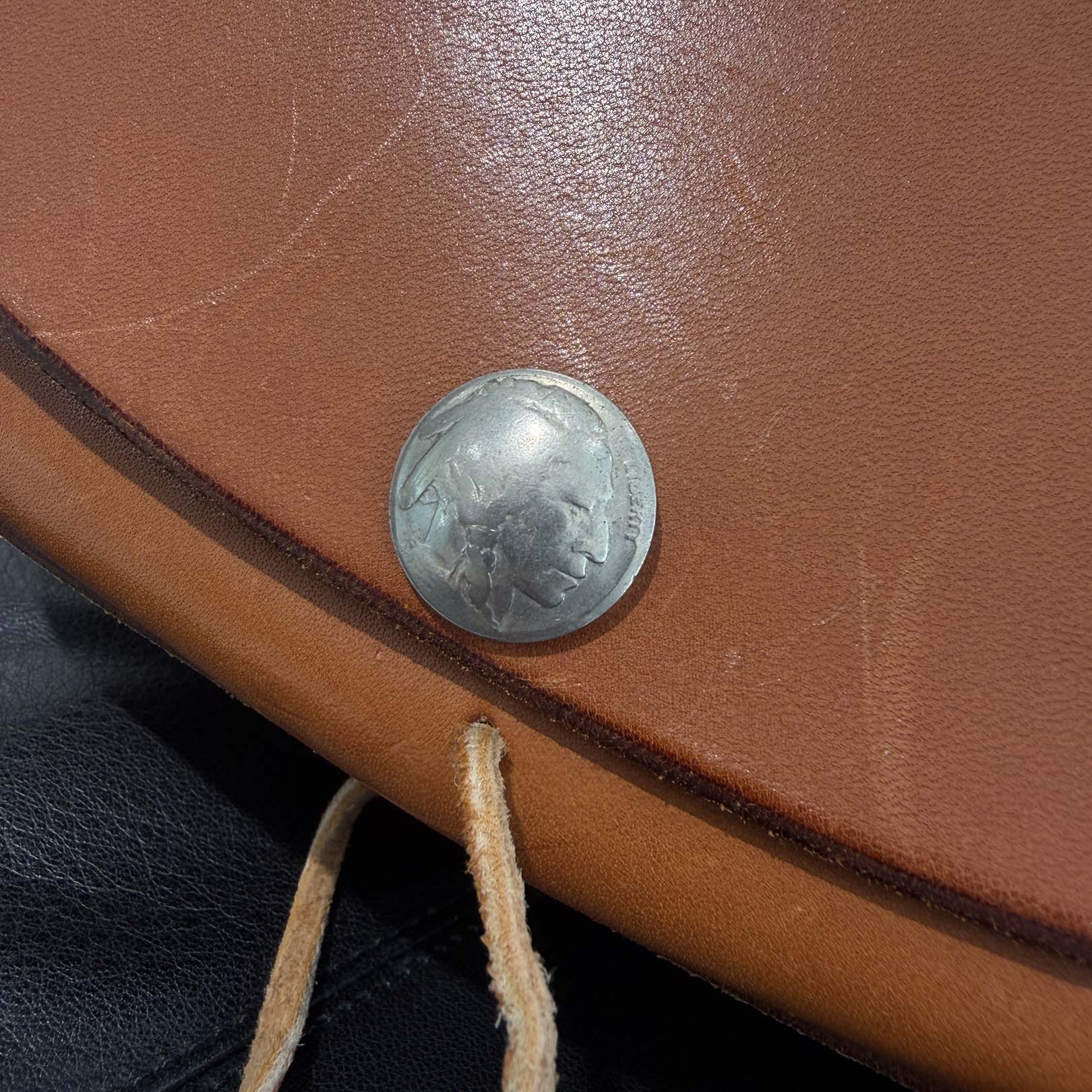 goro's Saddle Leather Bucket Shoulder Bag ゴローズ サドル レザー バケット ショルダーバッグ