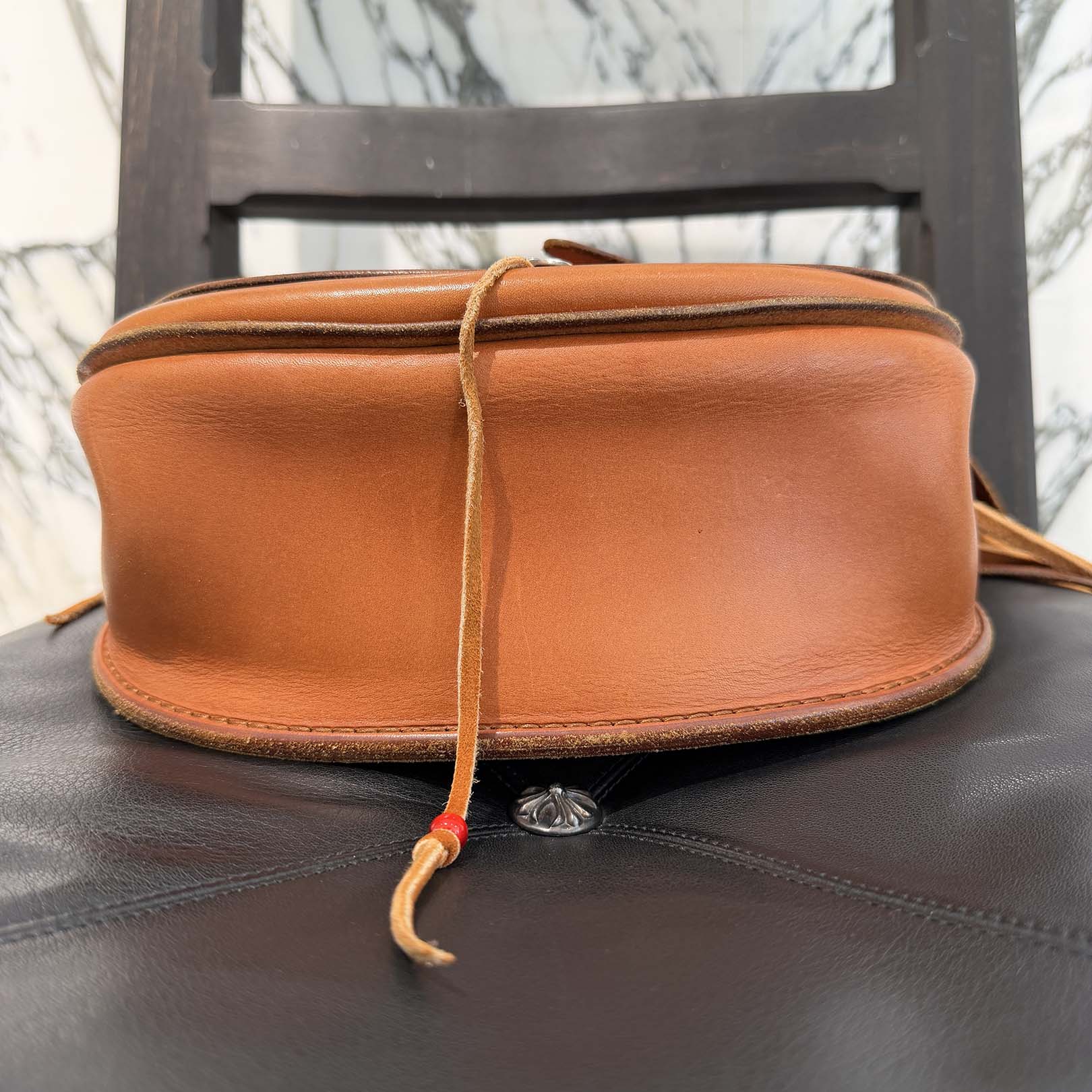 goro's Saddle Leather Bucket Shoulder Bag ゴローズ サドル レザー バケット ショルダーバッグ
