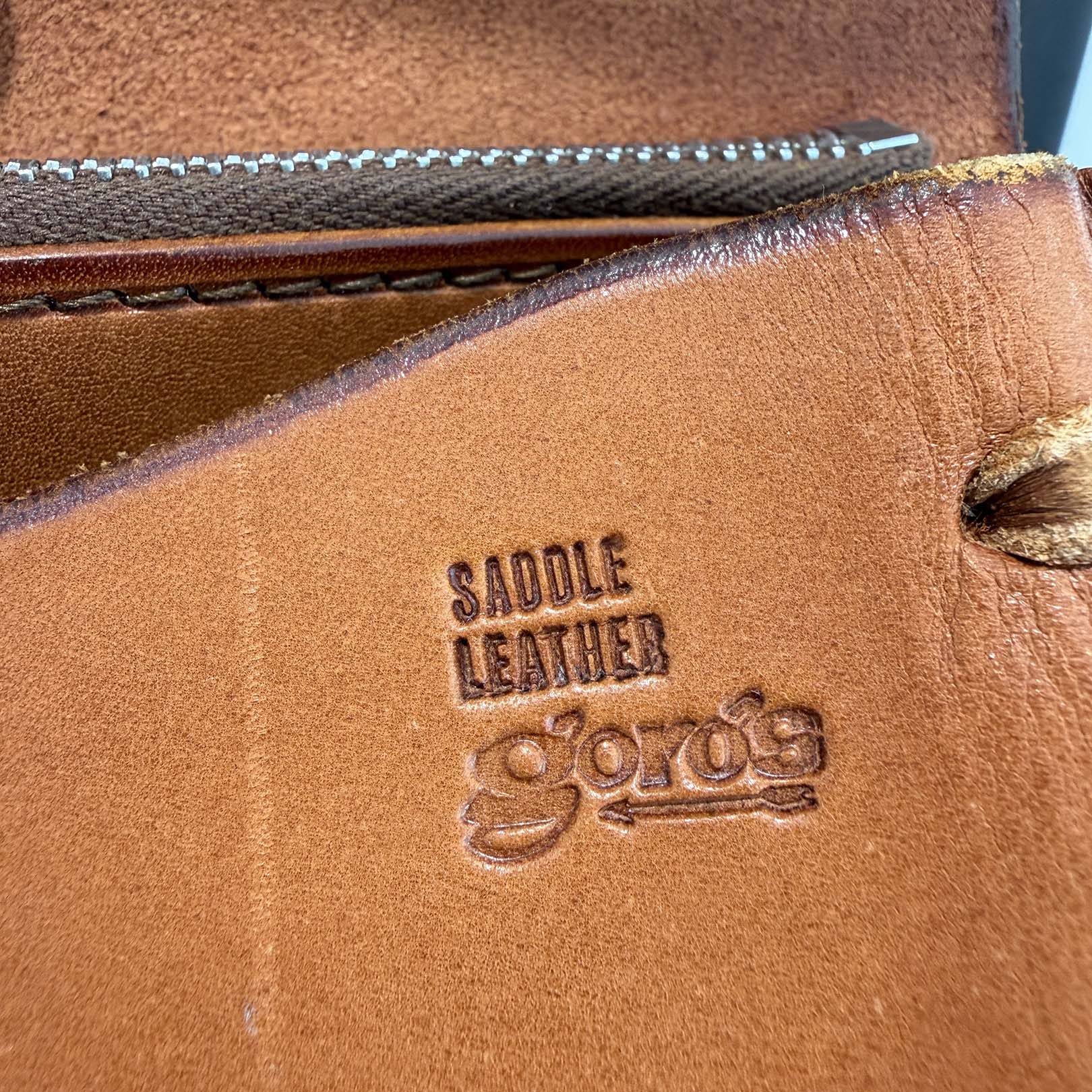 goro's Saddle Leather Bucket Shoulder Bag ゴローズ サドル レザー バケット ショルダーバッグ