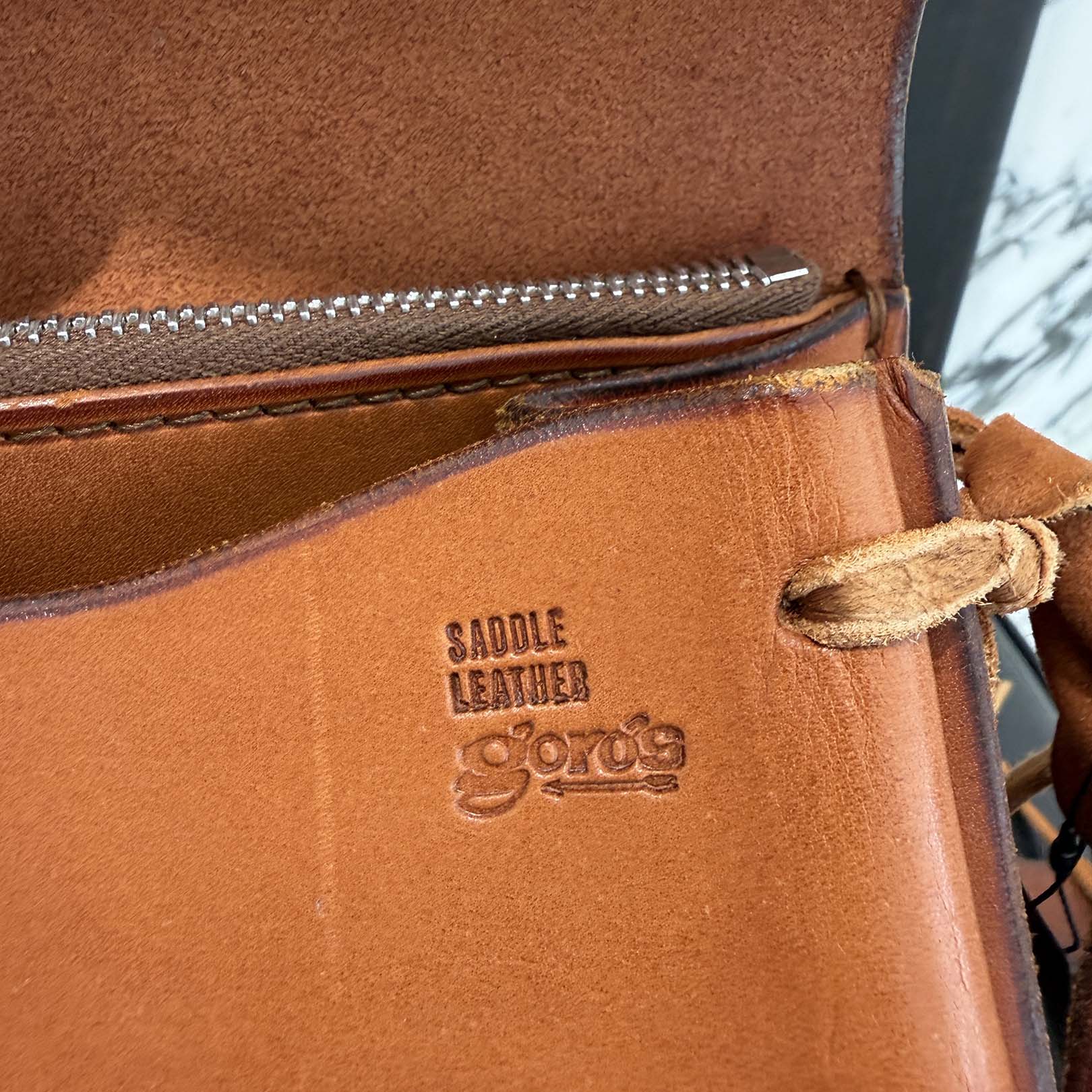goro's Saddle Leather Bucket Shoulder Bag ゴローズ サドル レザー バケット ショルダーバッグ