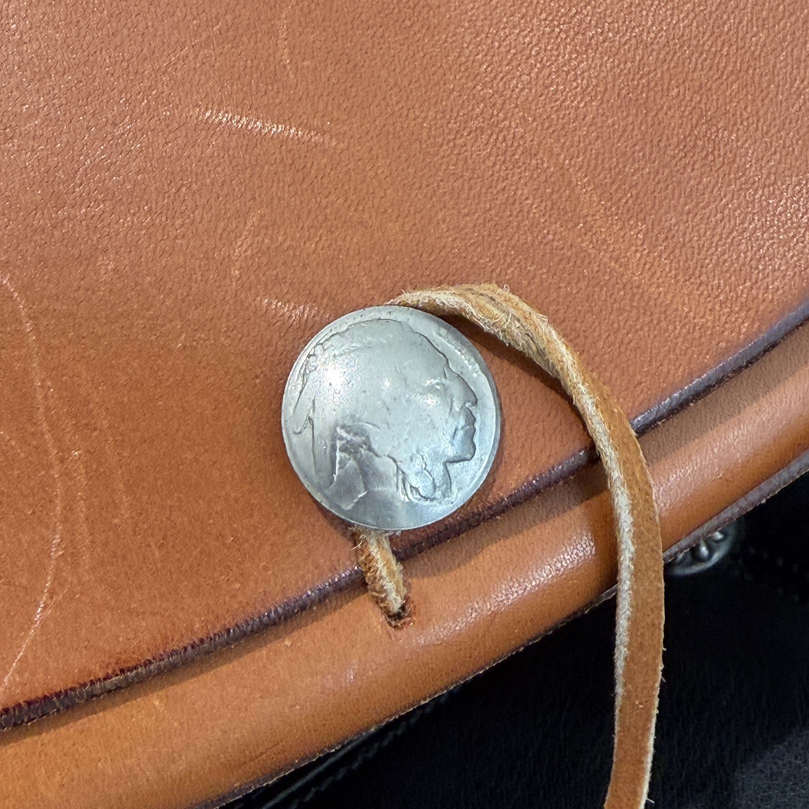 goro's Saddle Leather Bucket Shoulder Bag ゴローズ サドル レザー バケット ショルダーバッグ