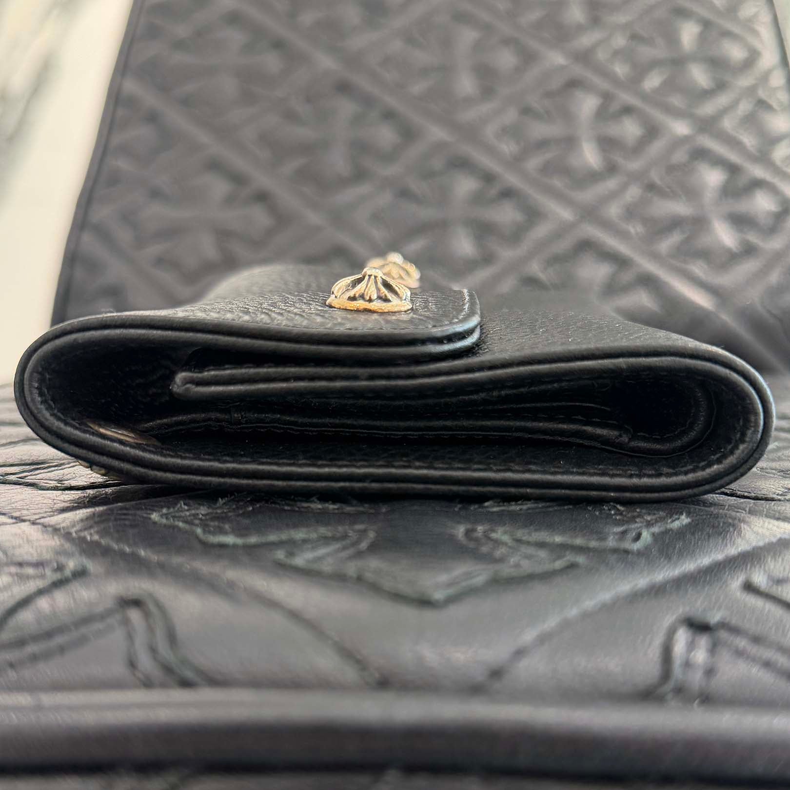 CHROME HEARTS Wave Mini Cross Ball Wallet クロムハーツ ウェーブ ミニ クロスボール ウォレット