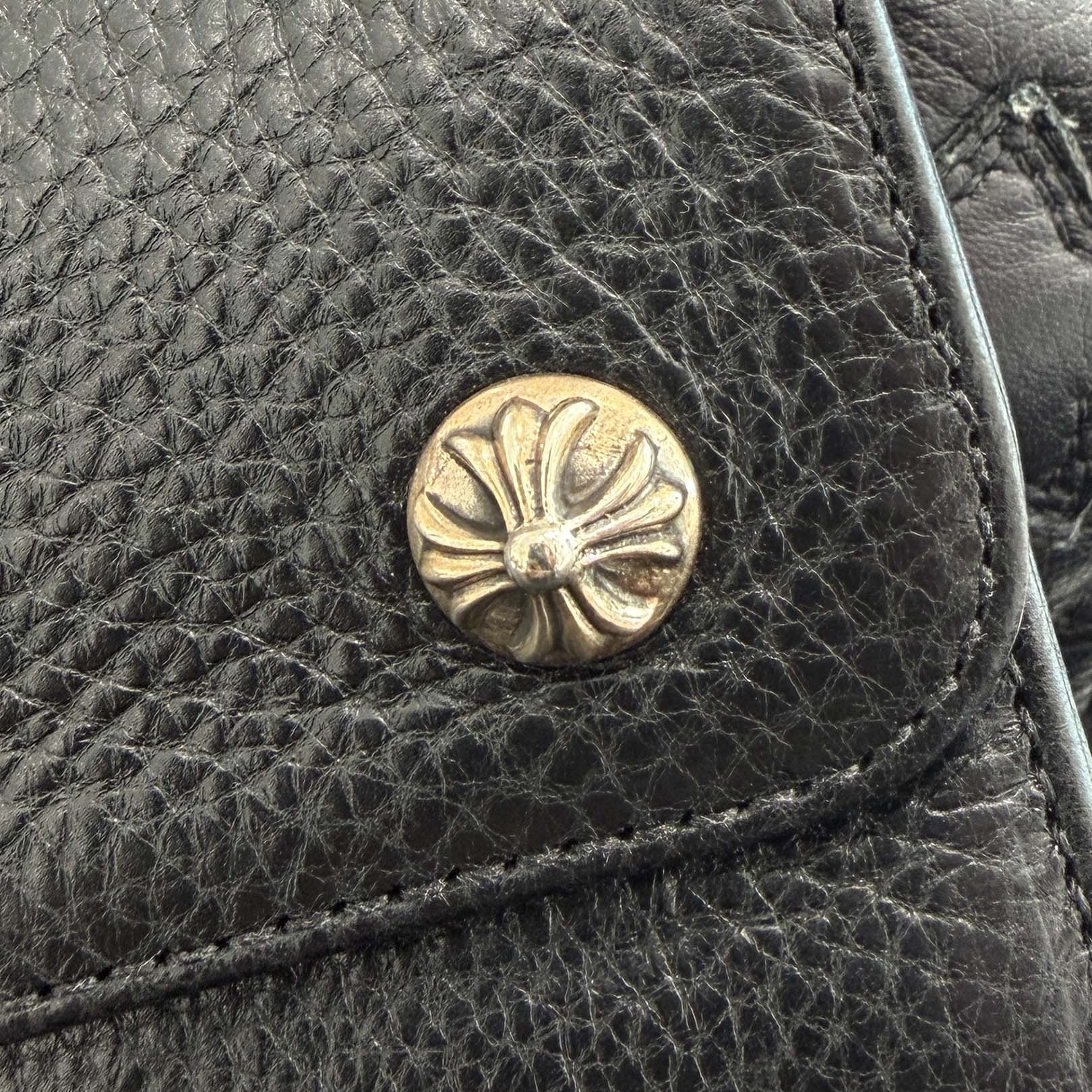 CHROME HEARTS Wave Mini Cross Ball Wallet クロムハーツ ウェーブ ミニ クロスボール ウォレット
