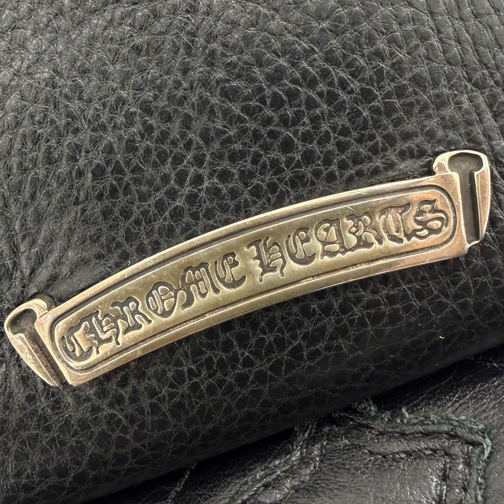 CHROME HEARTS Wave Mini Cross Ball Wallet クロムハーツ ウェーブ ミニ クロスボール ウォレット