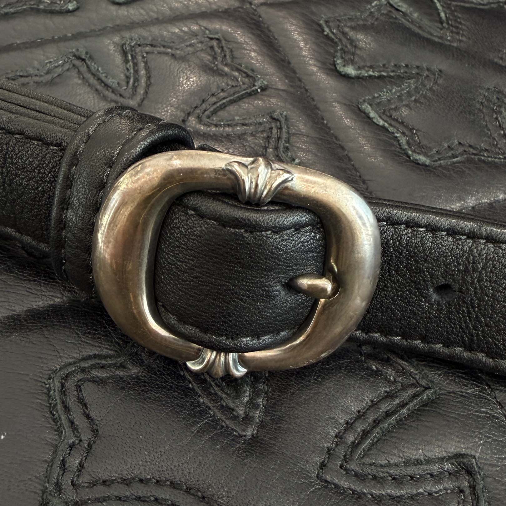 CHROME HEARTS PERRY Leather Shoulder Bag クロムハーツ ペリー レザー ショルダーバッグ