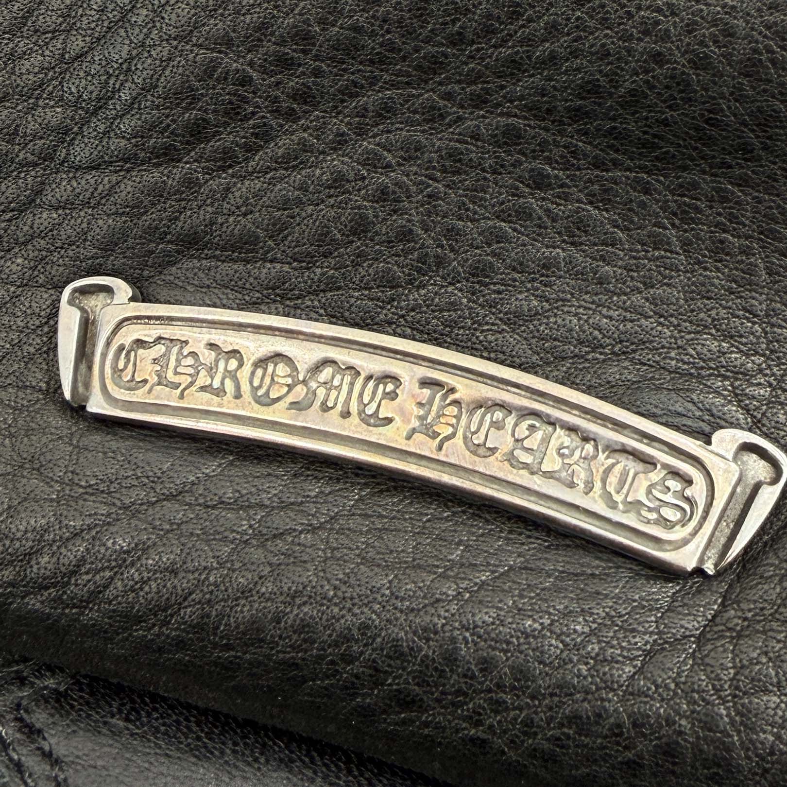 CHROME HEARTS PERRY Leather Shoulder Bag クロムハーツ ペリー レザー ショルダーバッグ