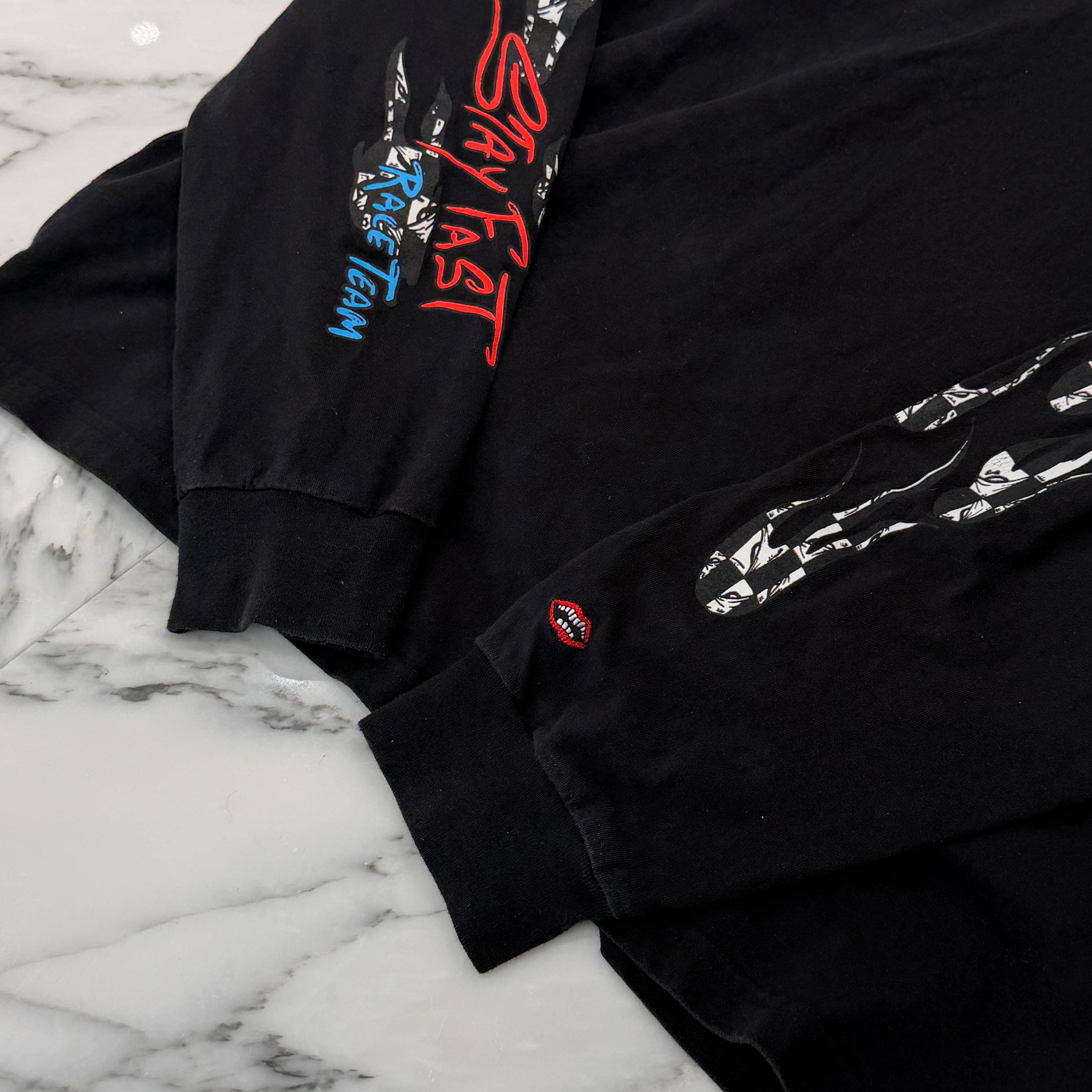 CHROME HEARTS × MATTY BOY PPO STAY FAST RACE TEAM Long Sleeve Tee Size XXL クロムハーツ × マッティボーイ ステイファスト レースチーム ロングスリーブTシャツ サイズXXL