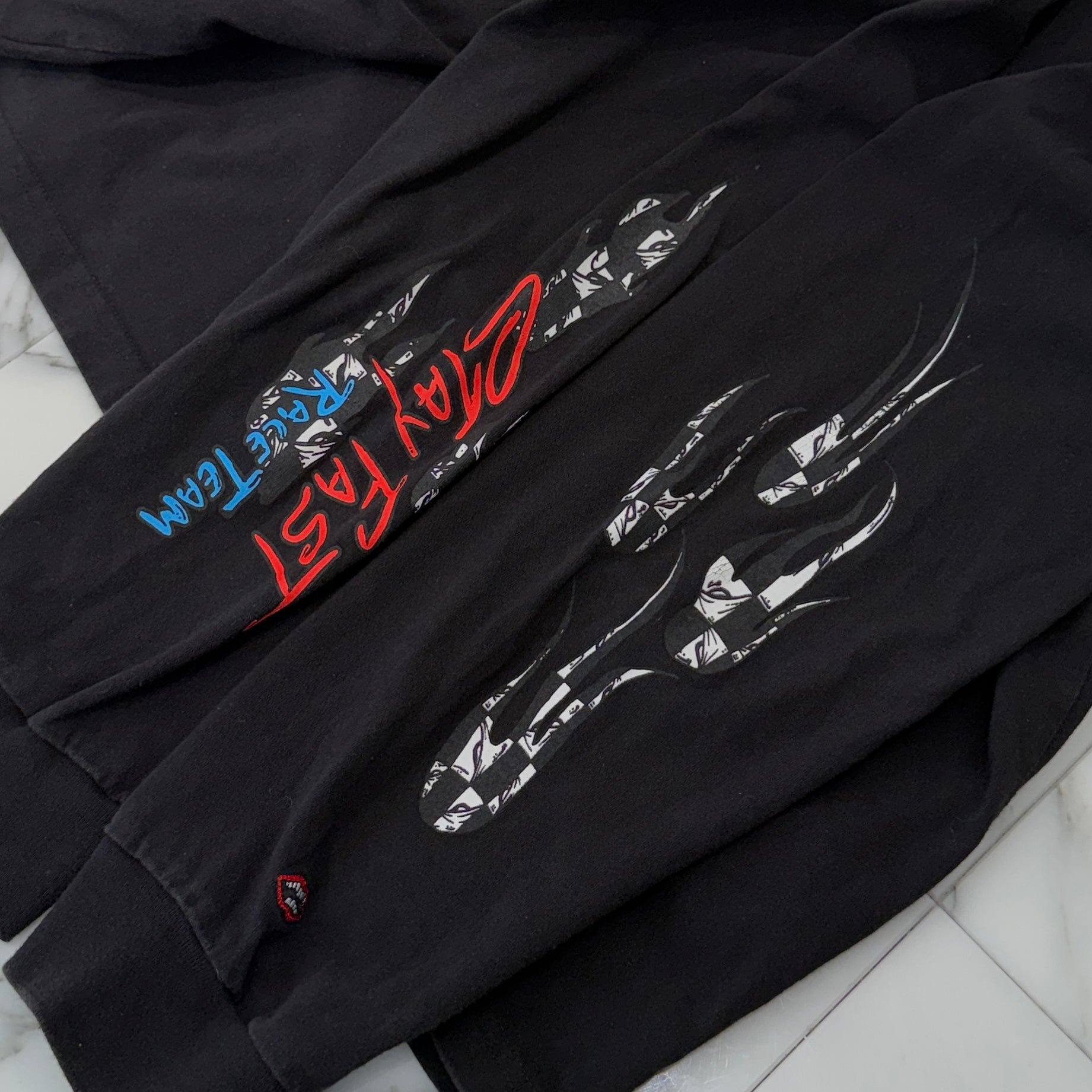 CHROME HEARTS × MATTY BOY PPO STAY FAST RACE TEAM Long Sleeve Tee Size XXL クロムハーツ × マッティボーイ ステイファスト レースチーム ロングスリーブTシャツ サイズXXL
