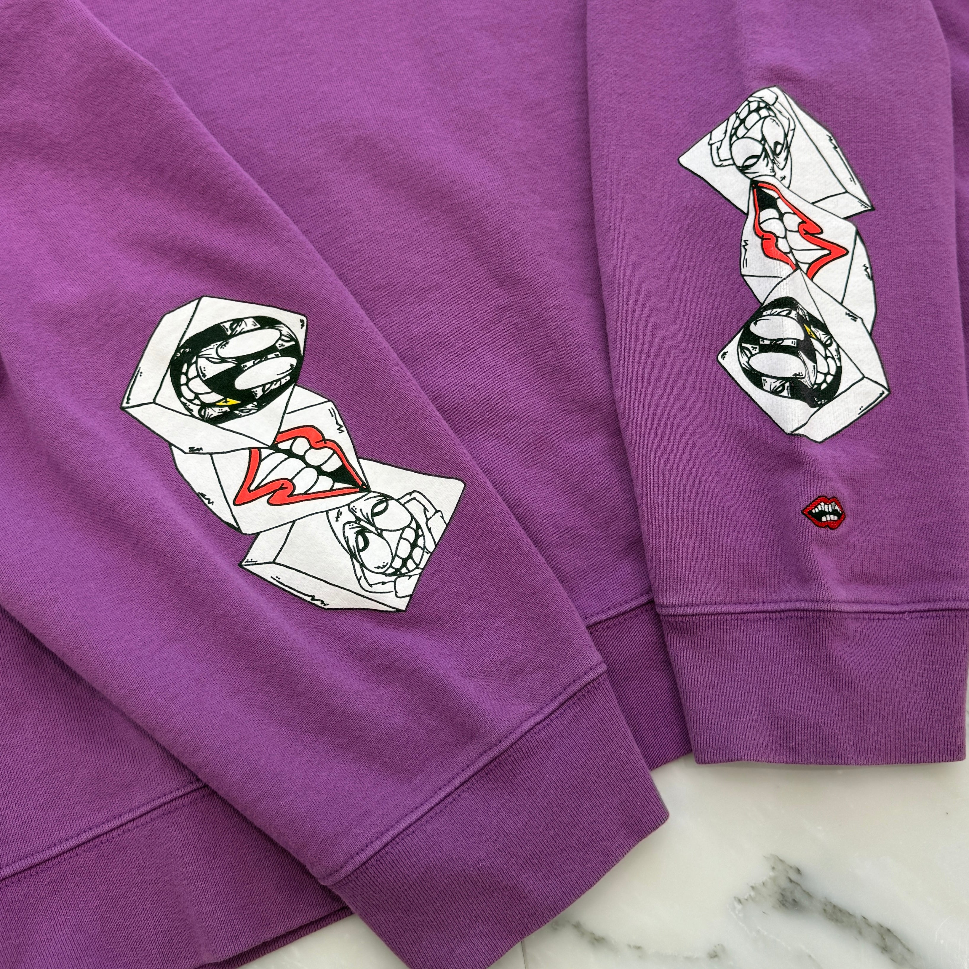CHROME HEARTS × MATTY BOY 2024AW "I WANT MORE NOT LESS" Crew Neck Sweat Shirt Size XXL クロムハーツ × マッティボーイ "アイウォントモアノットレス" クルーネックスウェットシャツ サイズXXL