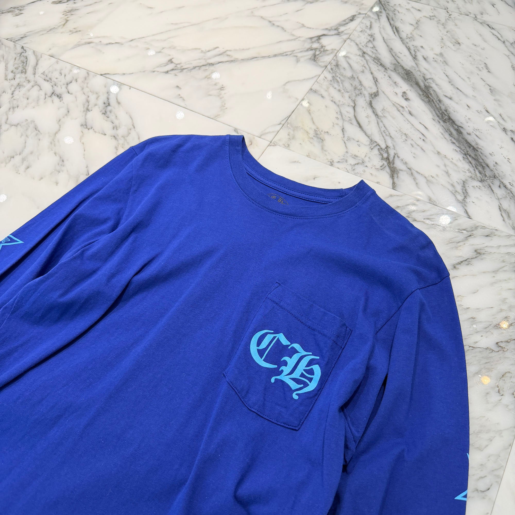 CHROME HEARTS Star Long Sleeve Tee Size M クロムハーツ スターロングスリーブTシャツ サイズM