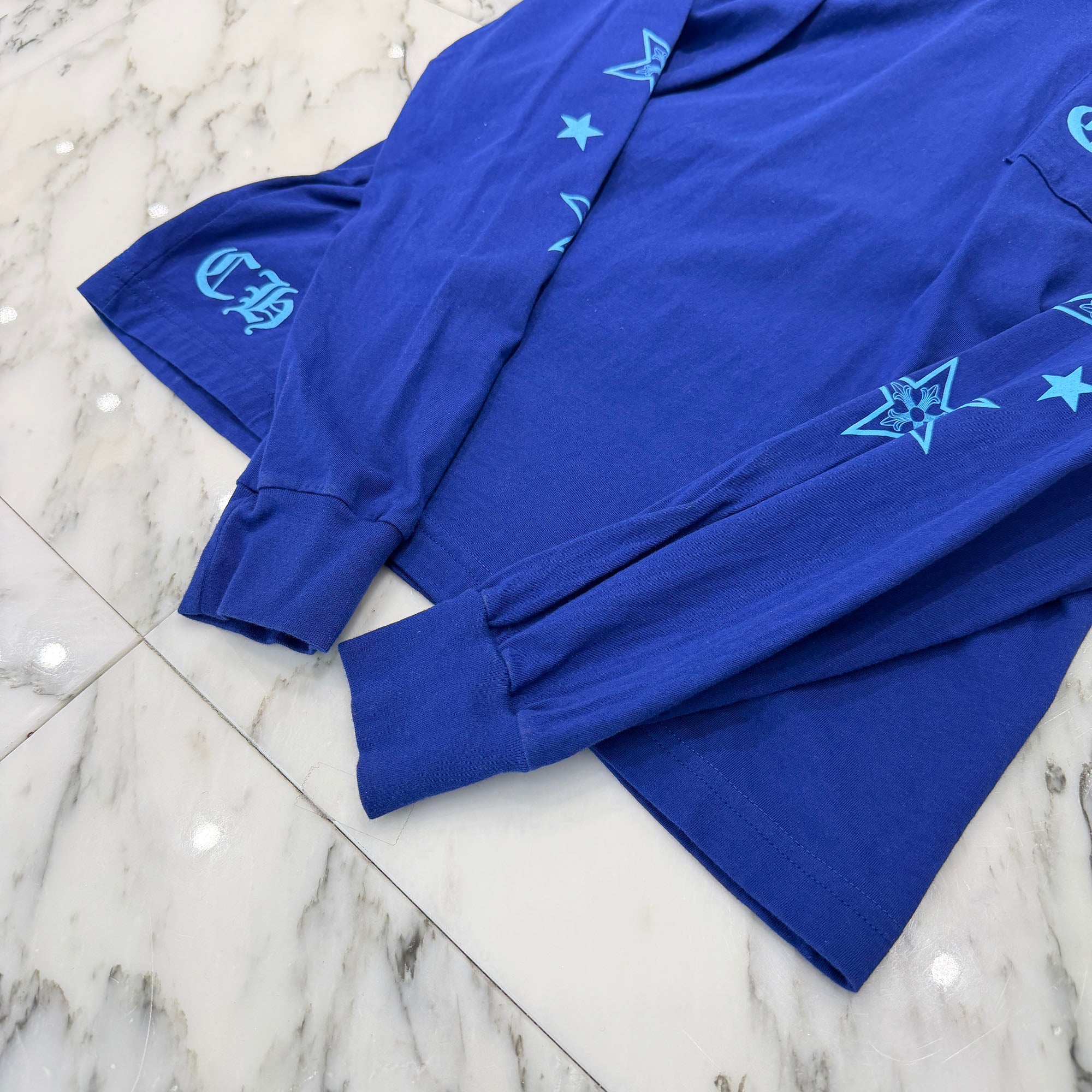 CHROME HEARTS Star Long Sleeve Tee Size M クロムハーツ スターロングスリーブTシャツ サイズM