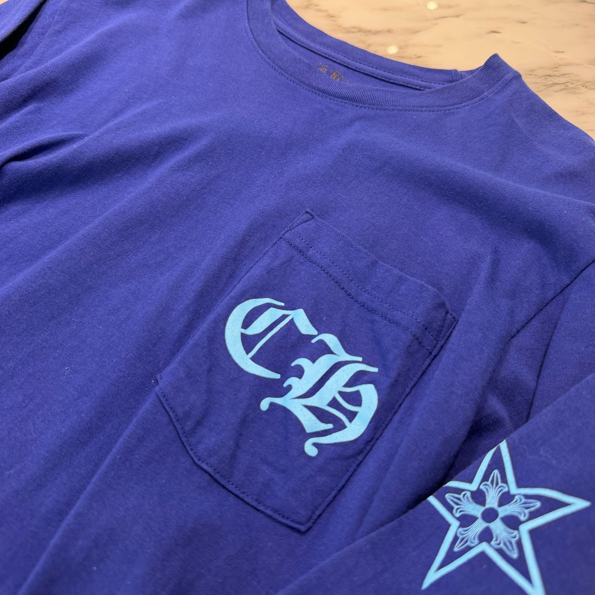 CHROME HEARTS Star Long Sleeve Tee Size M クロムハーツ スターロングスリーブTシャツ サイズM