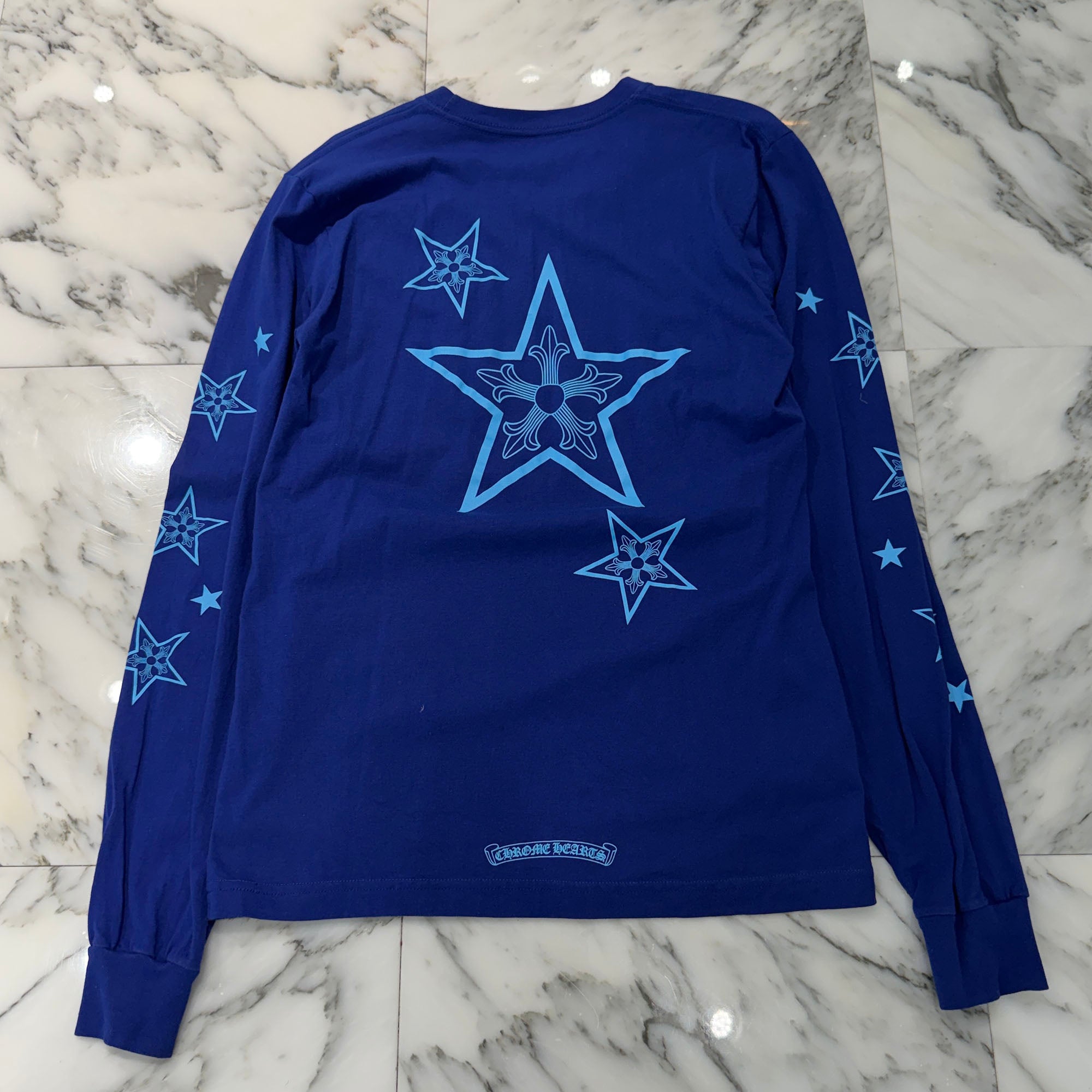 CHROME HEARTS Star Long Sleeve Tee Size M クロムハーツ スターロングスリーブTシャツ サイズM
