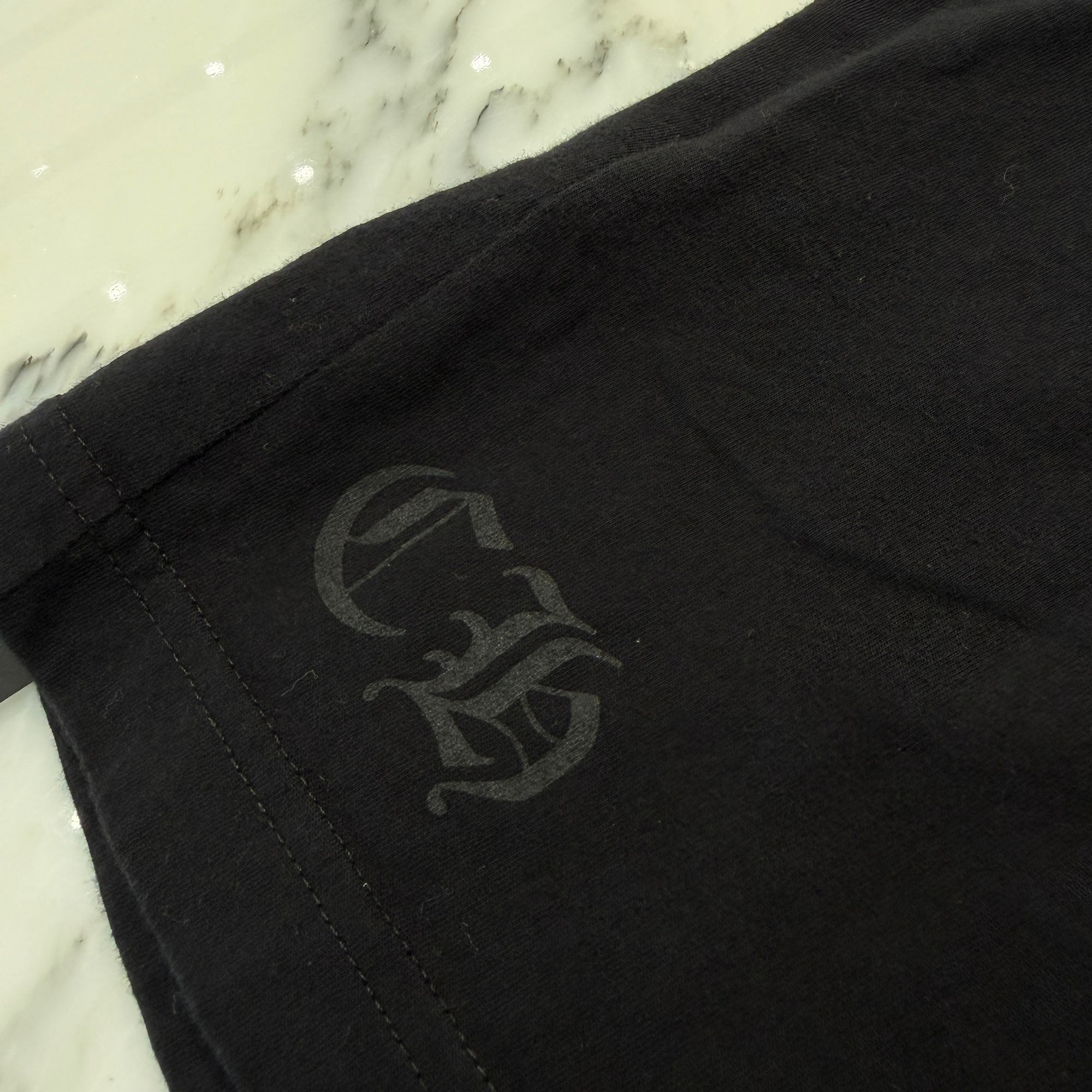 CHROME HEARTS Neck Logo Tee Size L クロムハーツ ネックロゴ Tシャツ サイズL