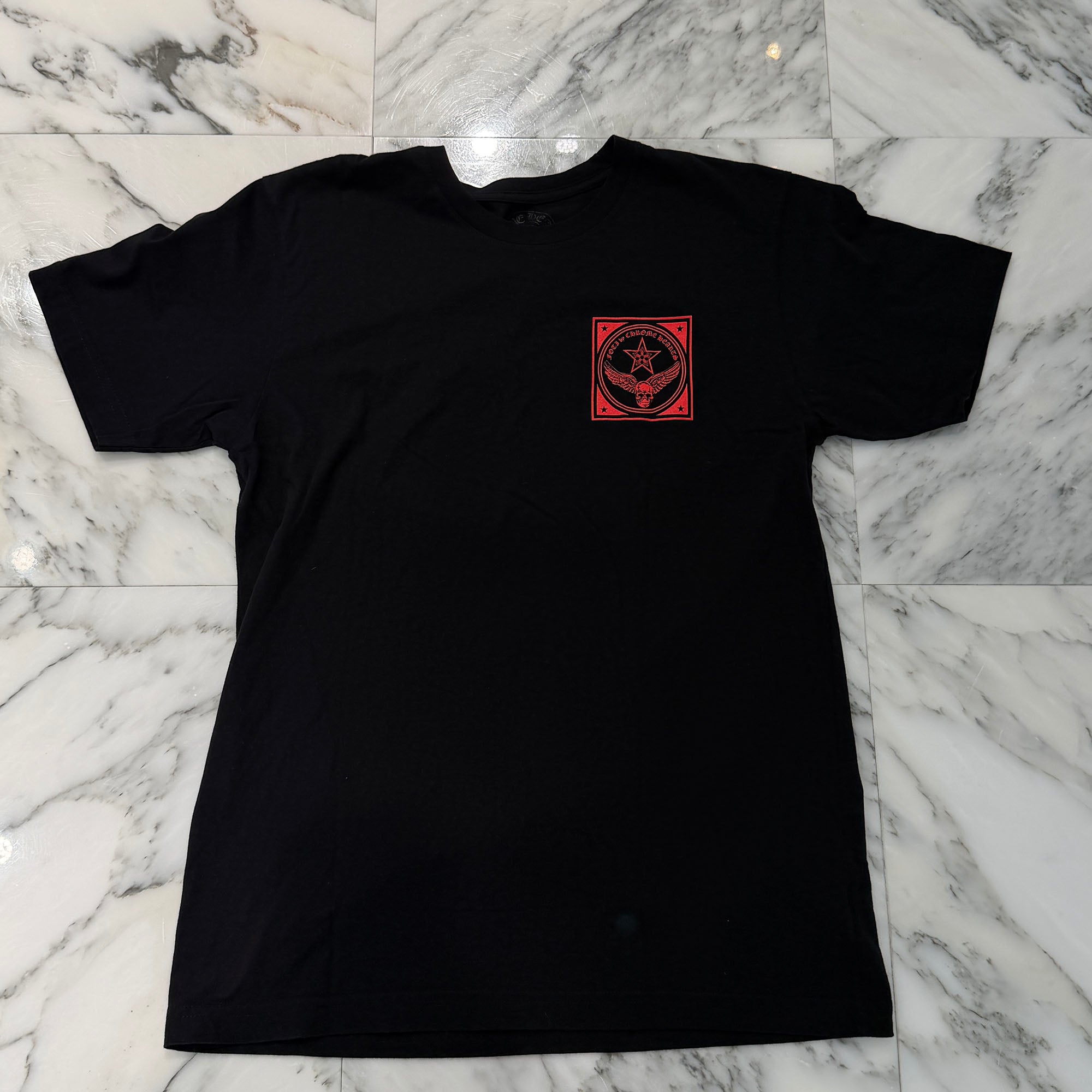 CHROME HEARTS FOTI Mahalia Logo Tee Size L クロムハーツ フォティ マハリア ロゴ Tシャツ サイズL