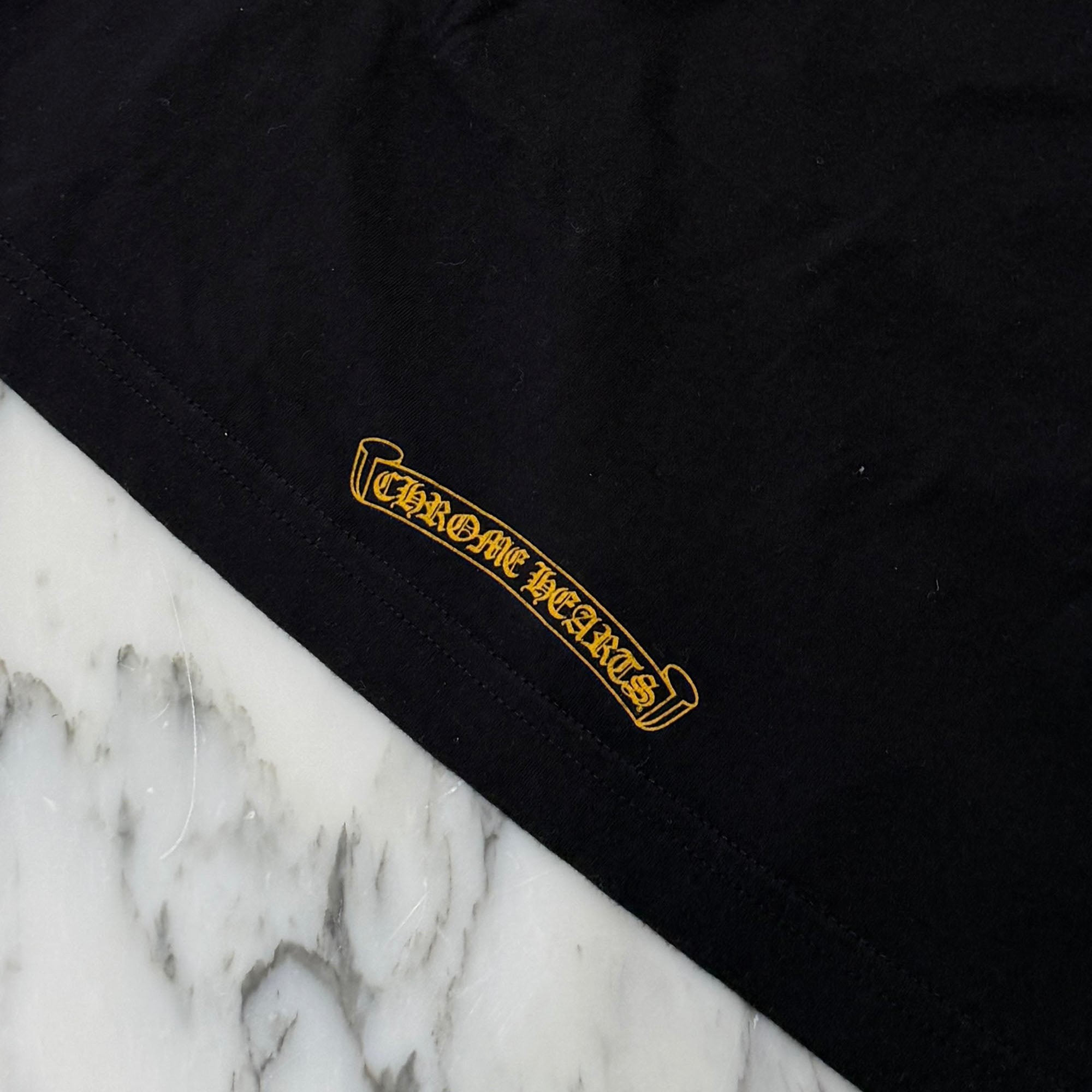 CHROME HEARTS CH Plus Yellow Cross Tee Size L クロムハーツ CHプラス イエロークロス Tシャツ サイズL