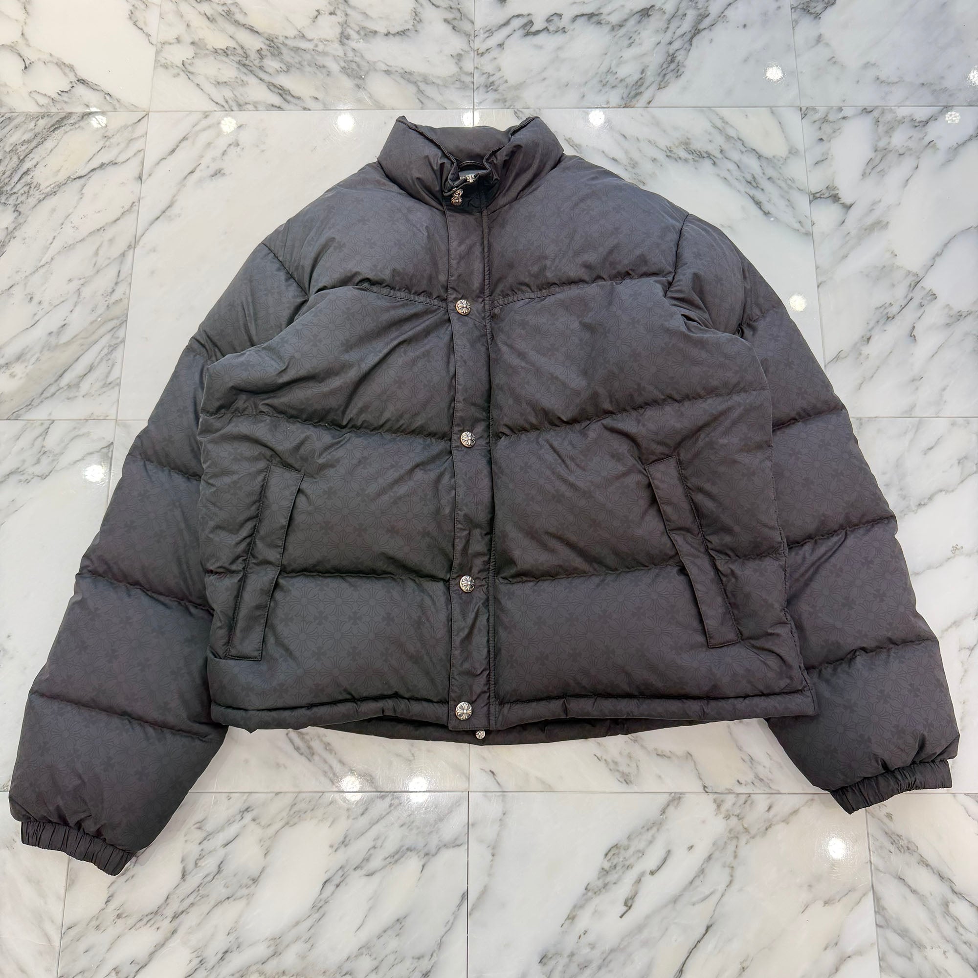 CHROME HEARTS CH Plus Stiff Down Jacket Size L クロムハーツ CHプラス スティッフ ダウンジャケット サイズL