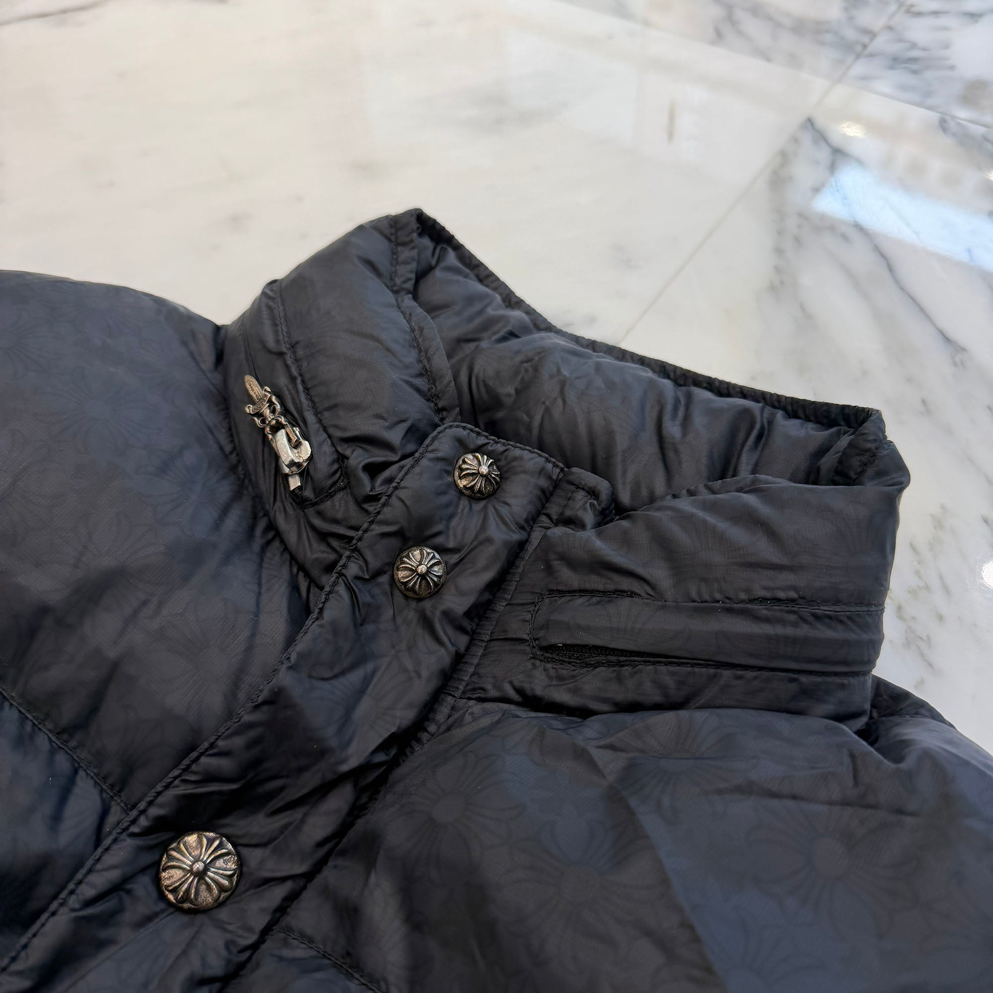 CHROME HEARTS CH Plus Stiff Down Jacket Size L クロムハーツ CHプラス スティッフ ダウンジャケット サイズL