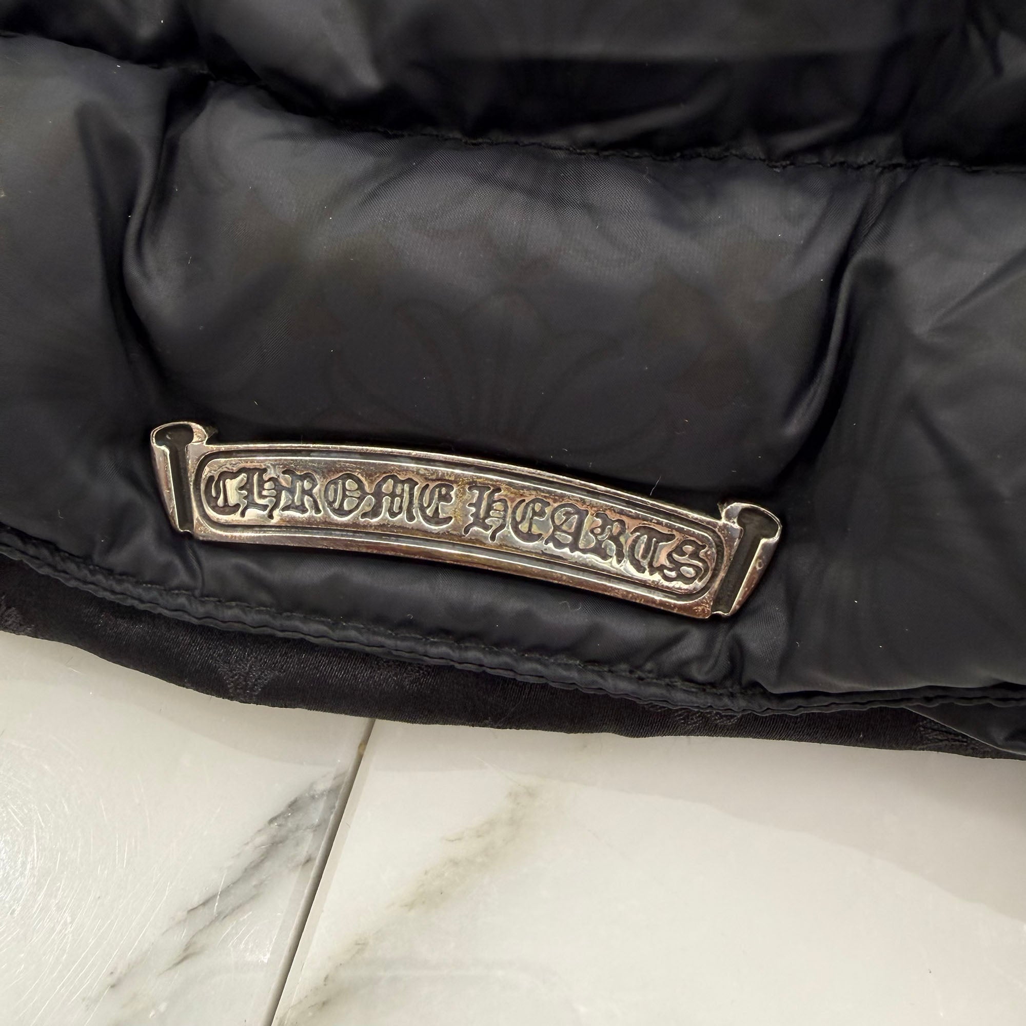 CHROME HEARTS CH Plus Stiff Down Jacket Size L クロムハーツ CHプラス スティッフ ダウンジャケット サイズL