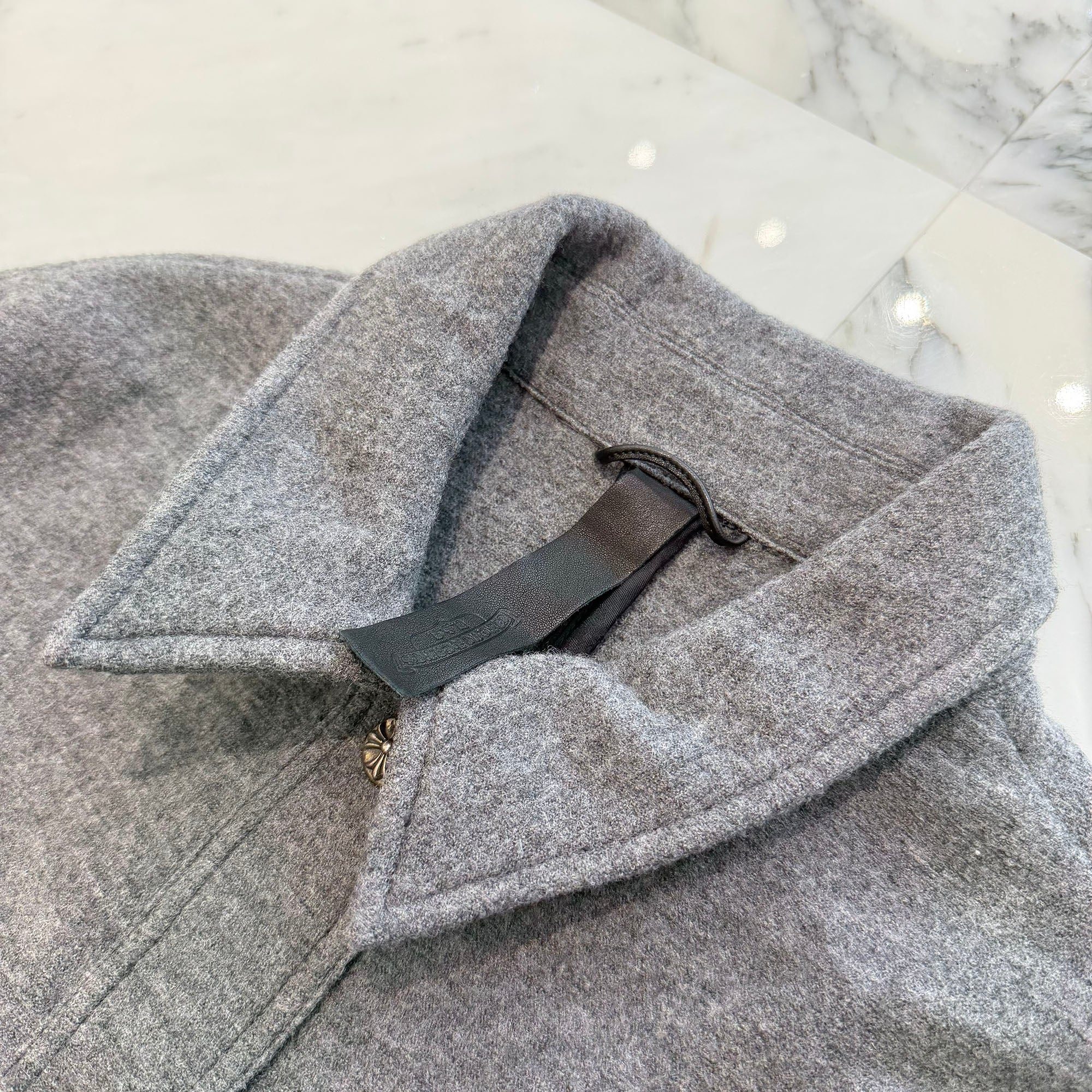 CHROME HEARTS Y NOT Cross Ball Wool Jacket Size L クロムハーツ ワイノット クロスボール ウールジャケット サイズL