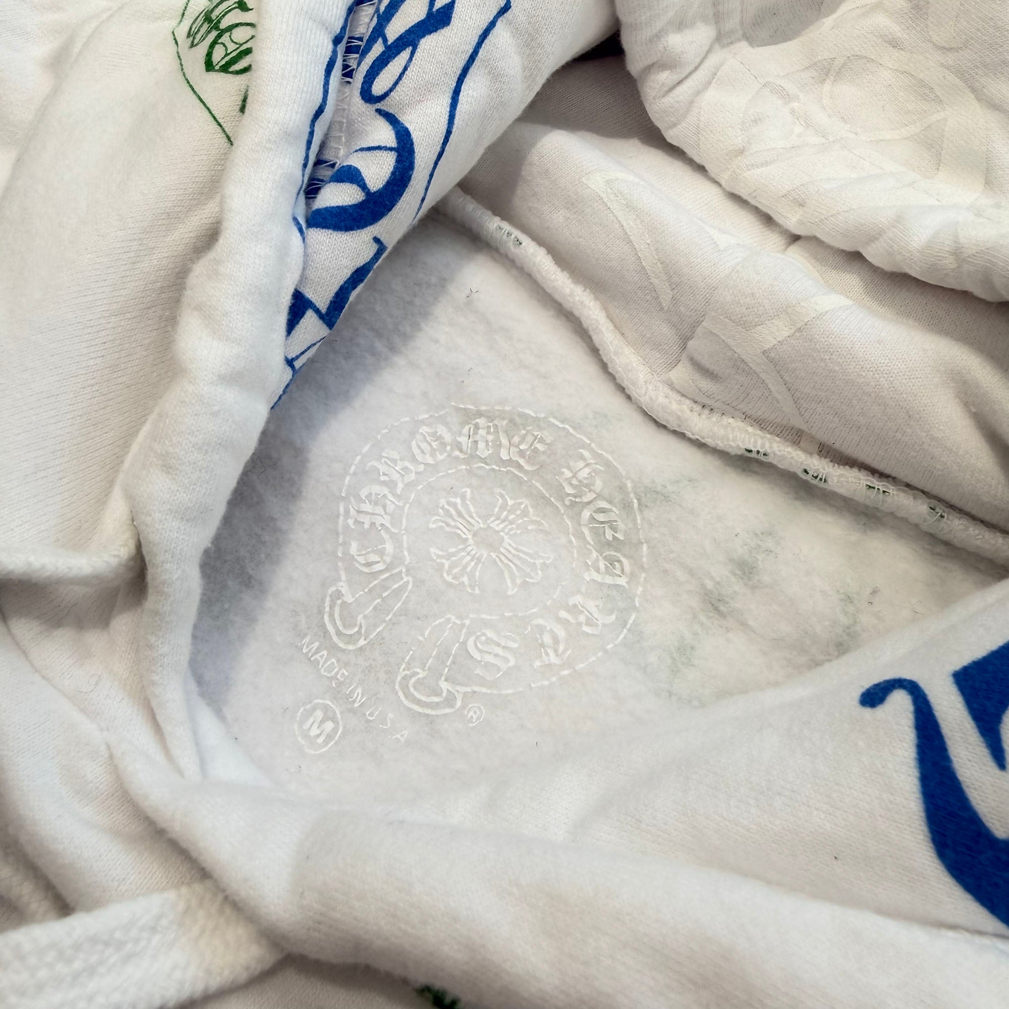 CHROME HEARTS Stencil Pullover Hoodie Size M クロムハーツ ステンシル プルオーバーフーディ サイズM