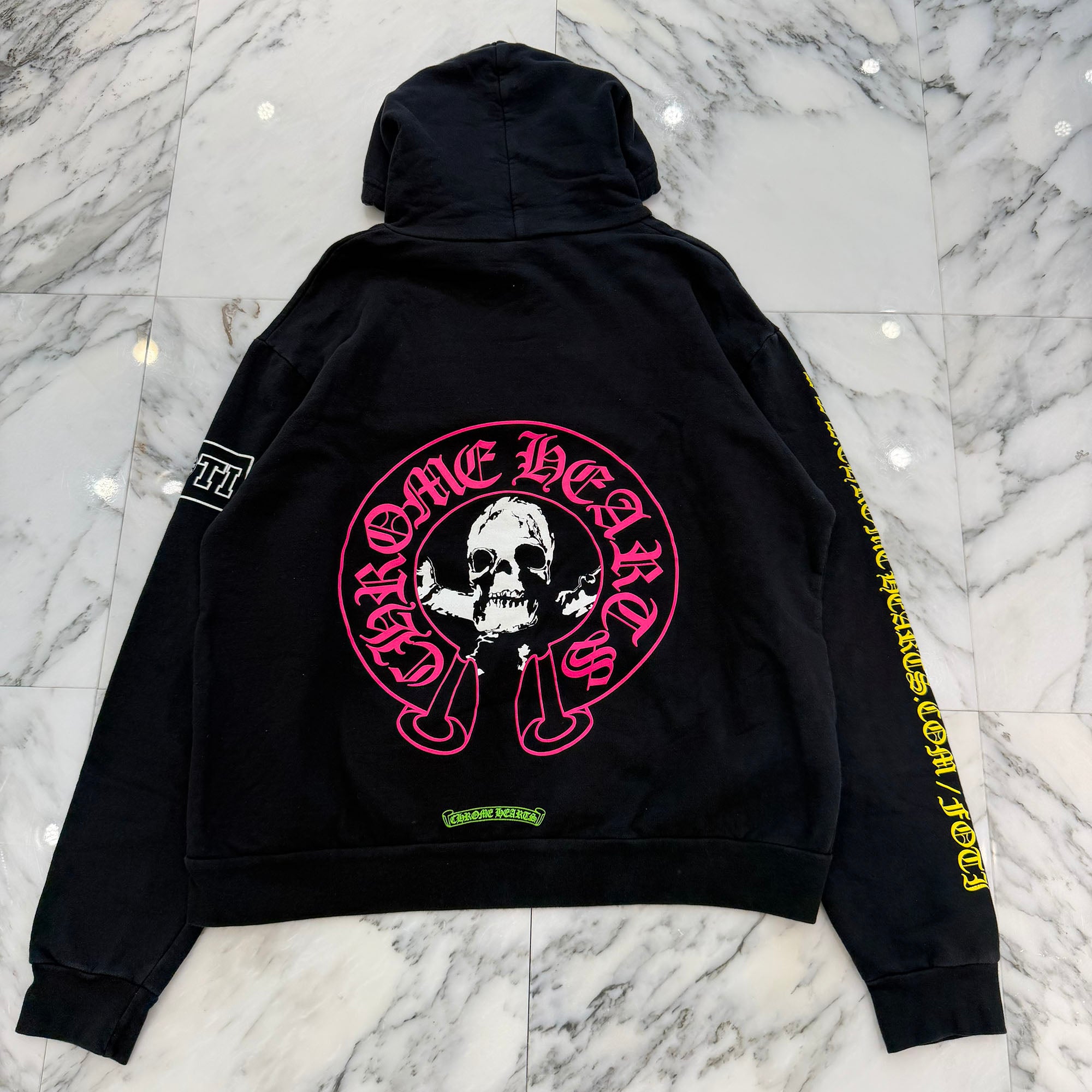 CHROME HEARTS 2022AW FOTI Online Limited Horseshoe Pullover Hoodie Size M クロムハーツ フォティ オンライン限定 ホースシュー プルオーバーフーディ サイズM