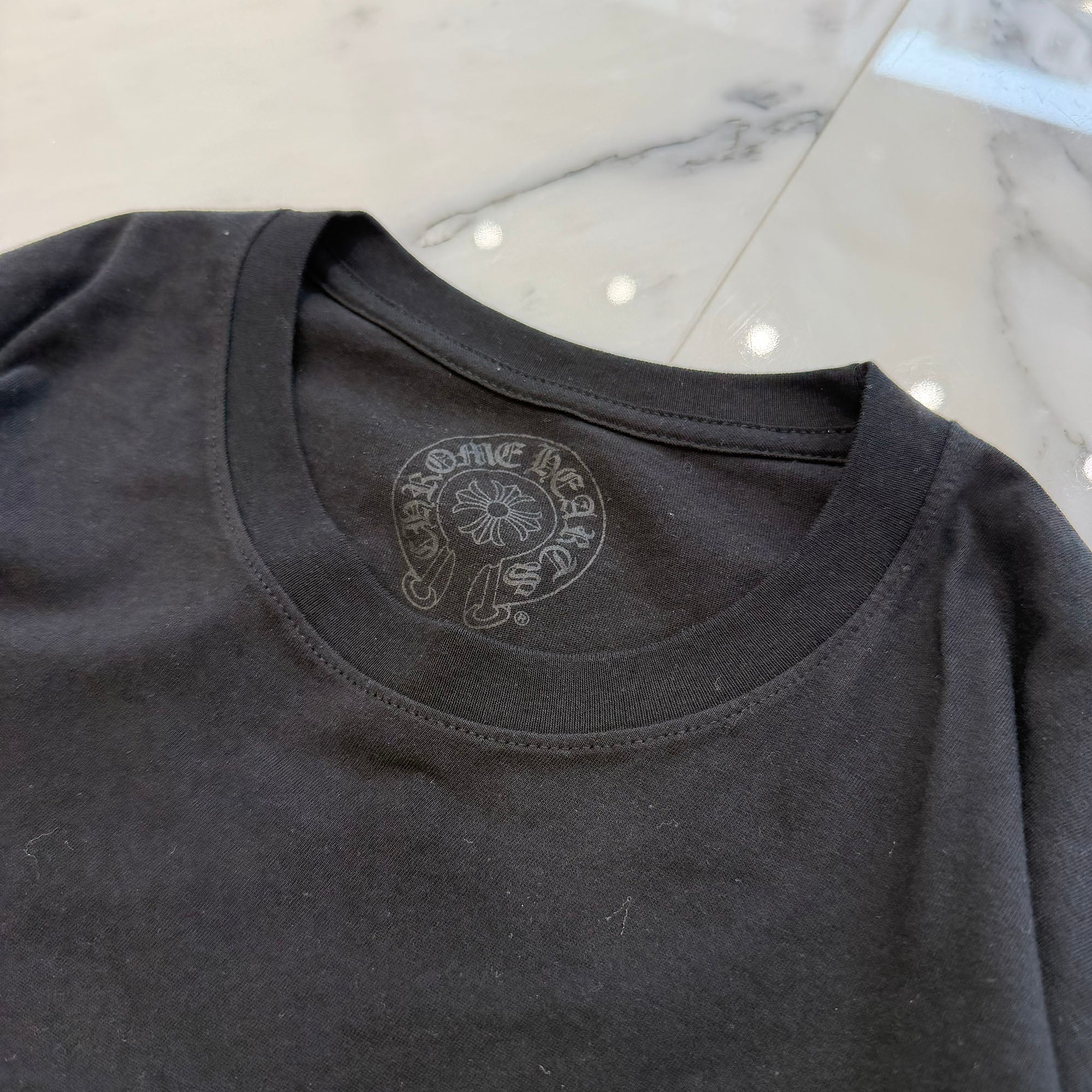 CHROME HEARTS STAFF Horseshoe Long Sleeve Tee Size L クロムハーツ スタッフ ホースシュー ロングスリーブTシャツ サイズL