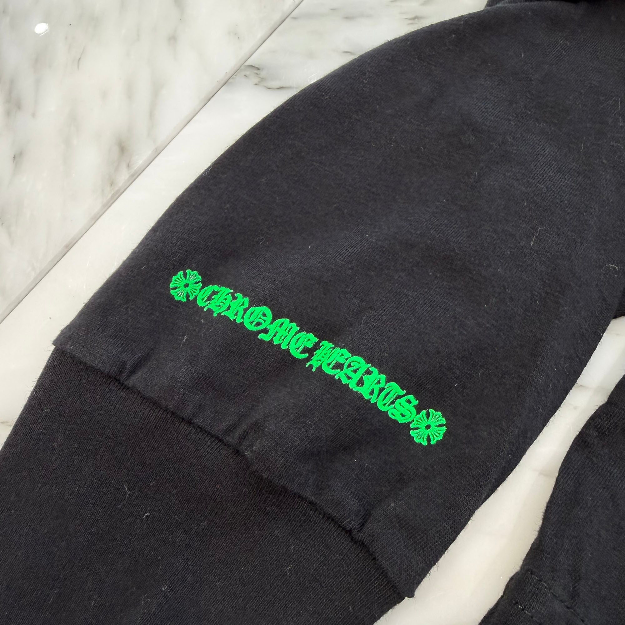 CHROME HEARTS STAFF Horseshoe Long Sleeve Tee Size L クロムハーツ スタッフ ホースシュー ロングスリーブTシャツ サイズL