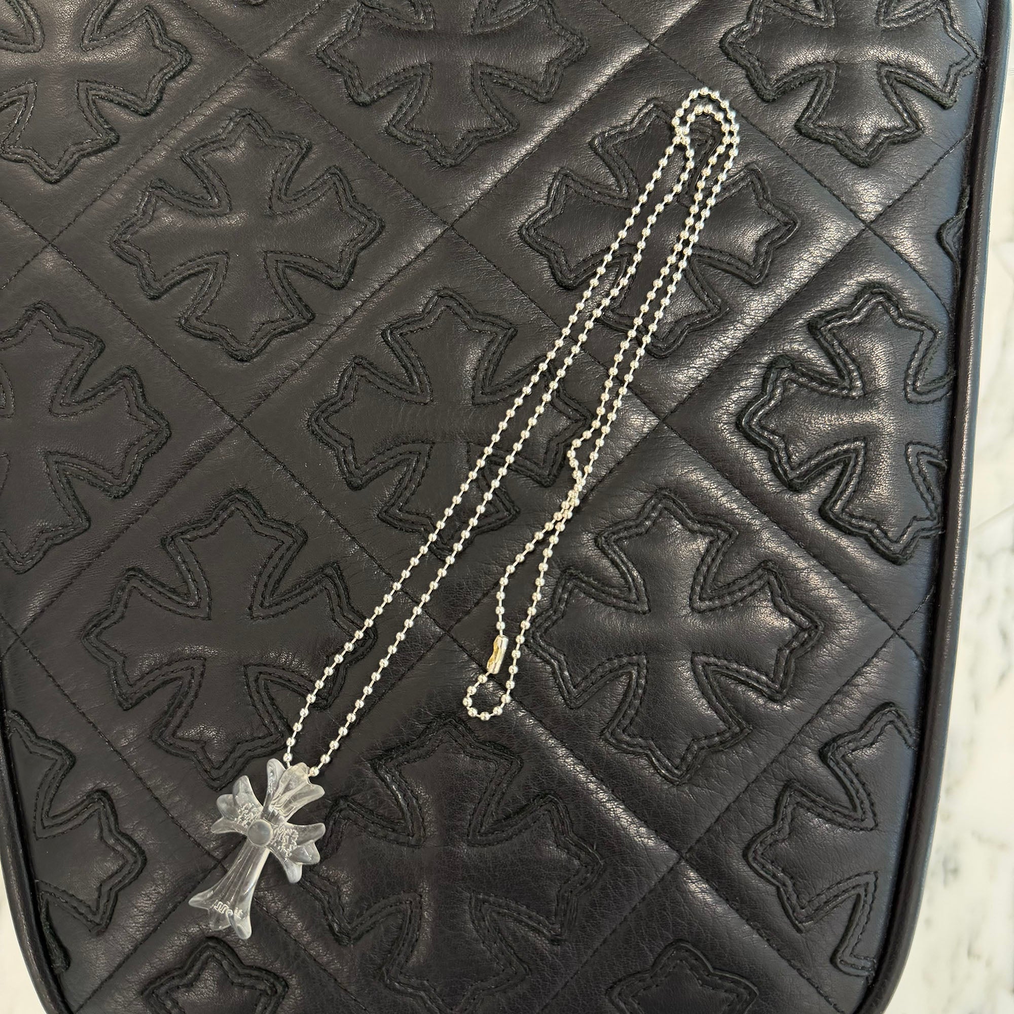 CHROME HEARTS PENDANT CH CRS SML PLSTC クロムハーツ CHクロススモール シリコンラバー ペンダント