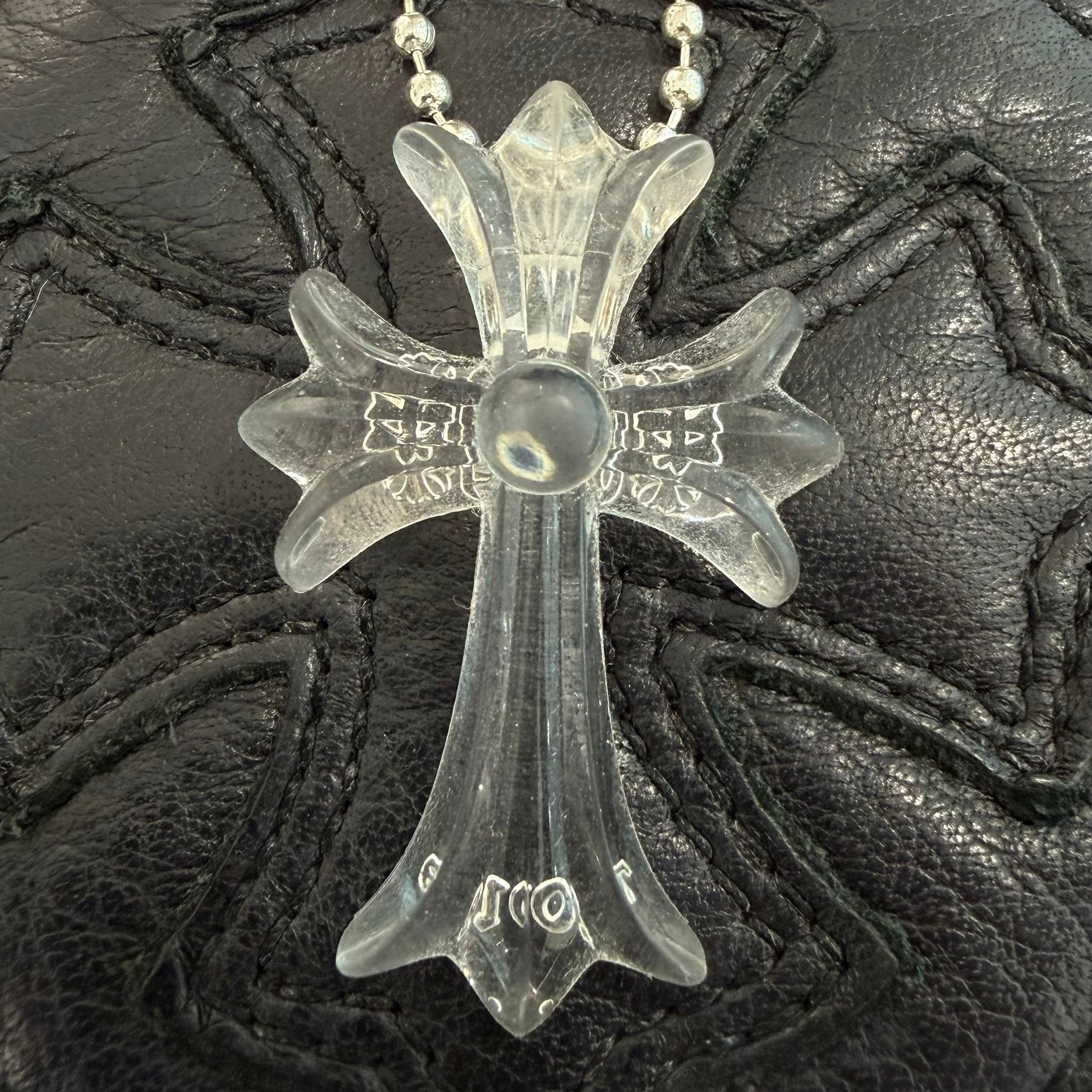 CHROME HEARTS PENDANT CH CRS SML PLSTC クロムハーツ CHクロススモール シリコンラバー ペンダント