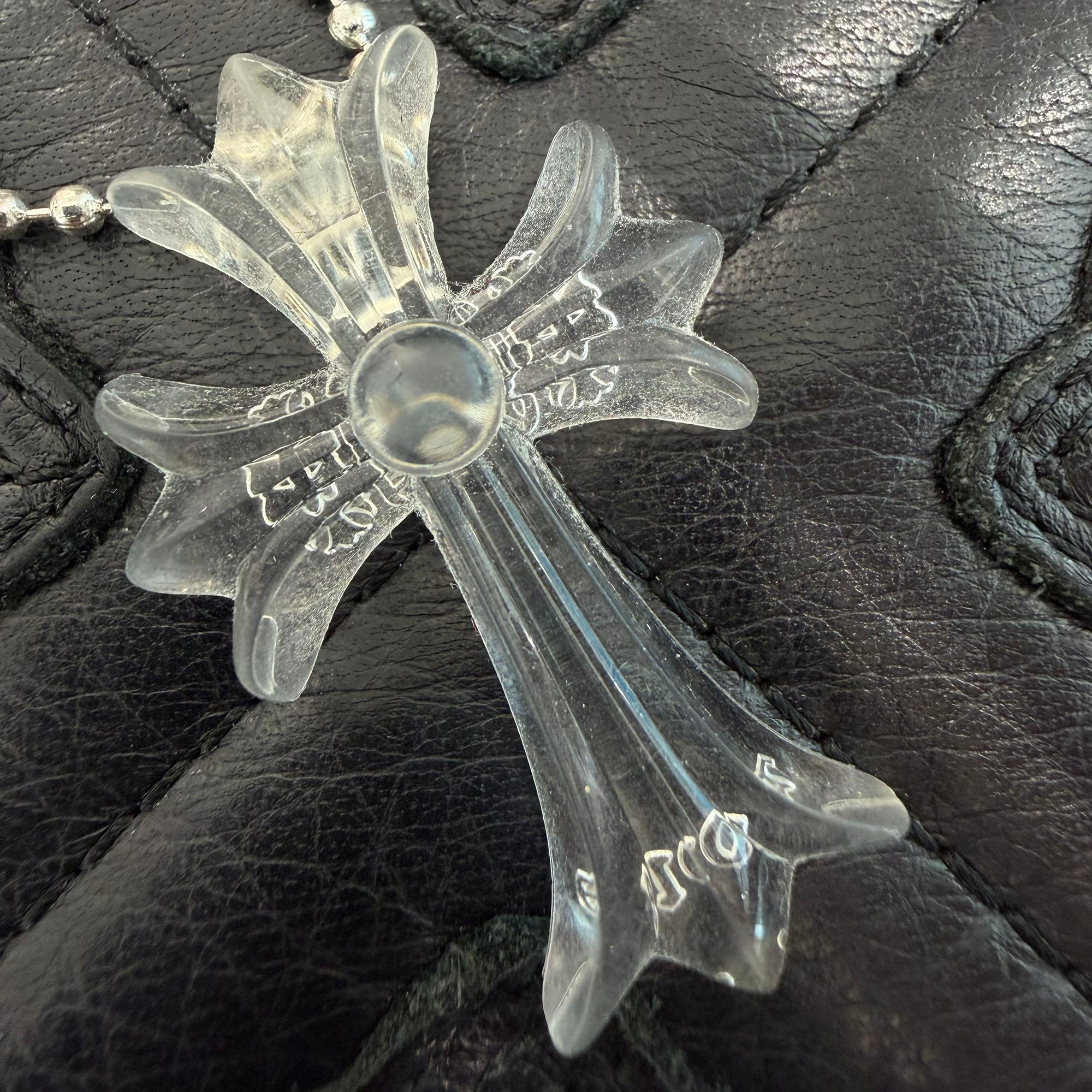 CHROME HEARTS PENDANT CH CRS SML PLSTC クロムハーツ CHクロススモール シリコンラバー ペンダント