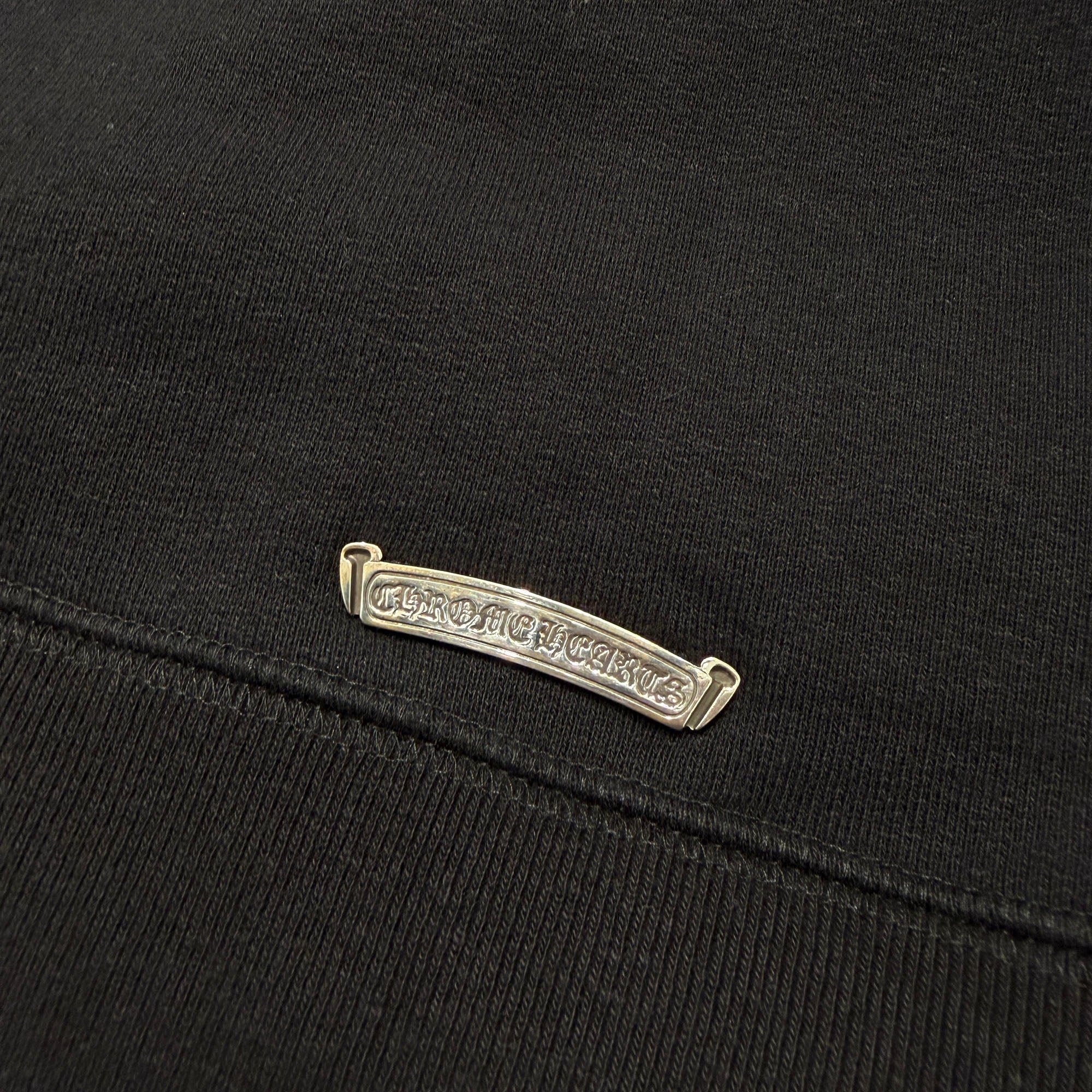 CHROME HEARTS 2025SS Y NOT Cemetery Cross Applique Embroidery Sweatshirt Size L クロムハーツ ワイノット セメタリークロス アップリケ刺繡 スウェットシャツ サイズL