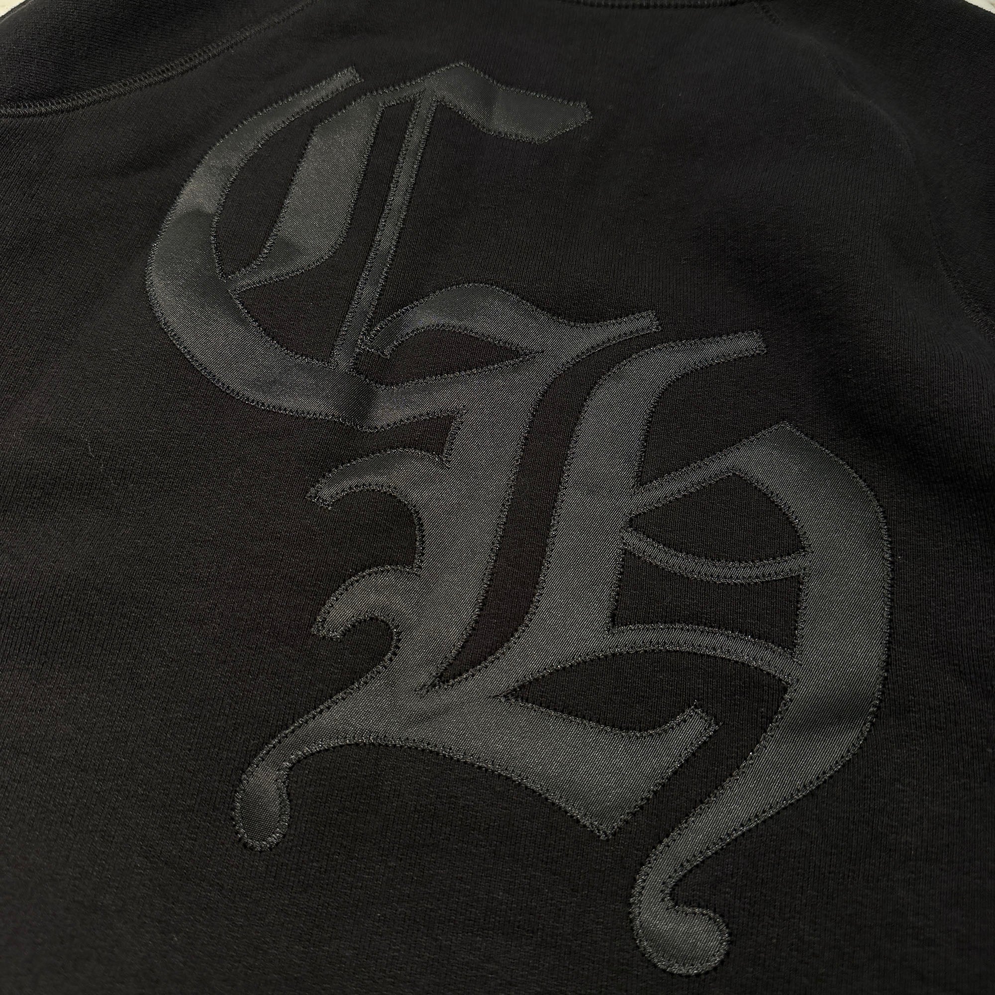 CHROME HEARTS 2025SS Y NOT Cemetery Cross Applique Embroidery Sweatshirt Size L クロムハーツ ワイノット セメタリークロス アップリケ刺繡 スウェットシャツ サイズL