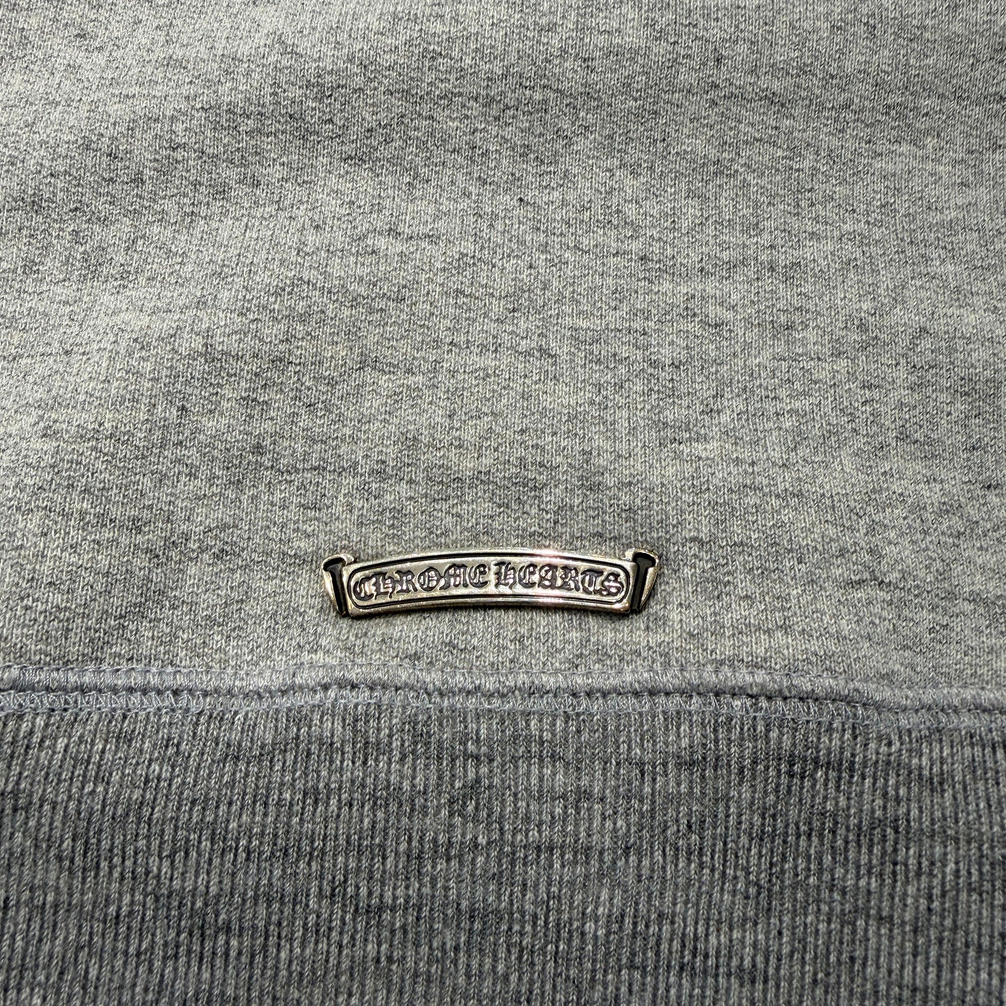 CHROME HEARTS 2025SS Y NOT Cemetery Cross Applique Embroidery Pullover Hoodie Size L クロムハーツ ワイノット セメタリークロス アップリケ刺繡 プルオーバーフーディ サイズL