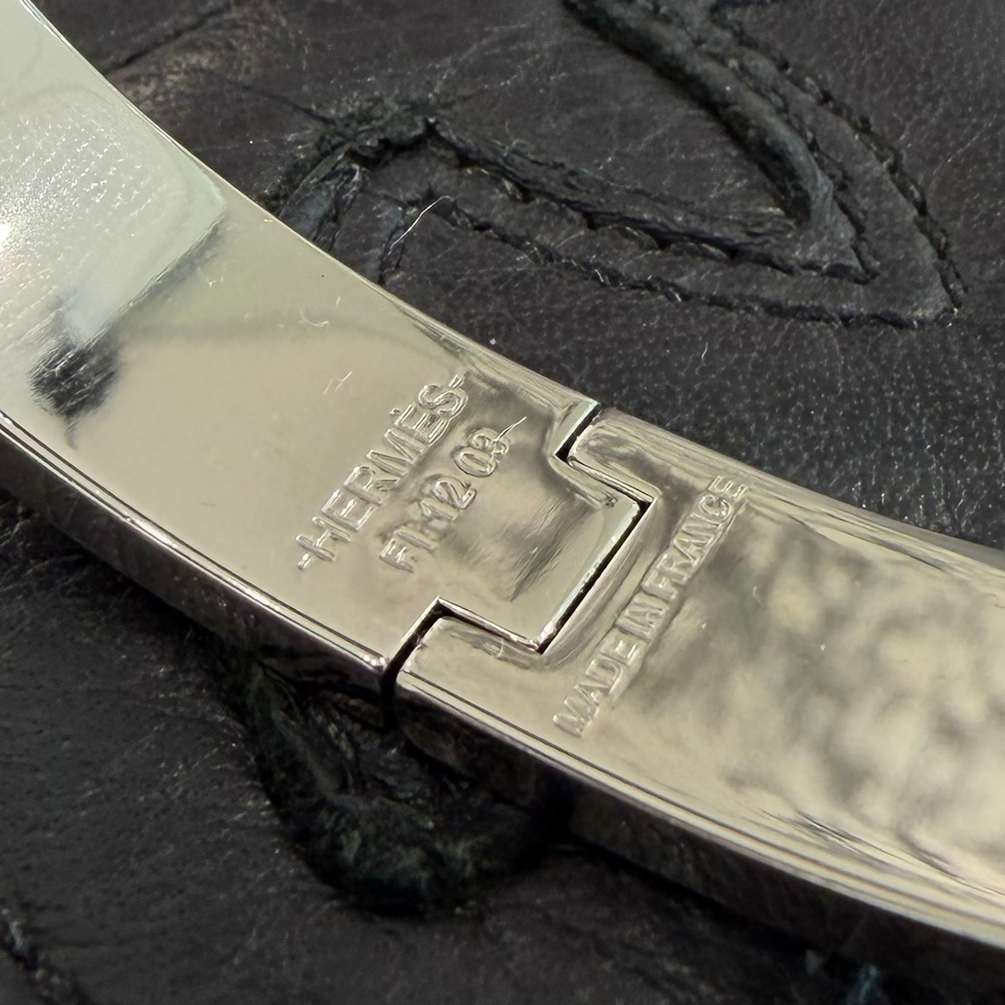 HERMES 2025SS Click HH Panoplie Equest Imprimeur Fou Bracelet H704418FB01T4 Size T4 エルメス クリック HH パノプリエ エクエスト インプリムール フォウ ブレスレット サイズT4