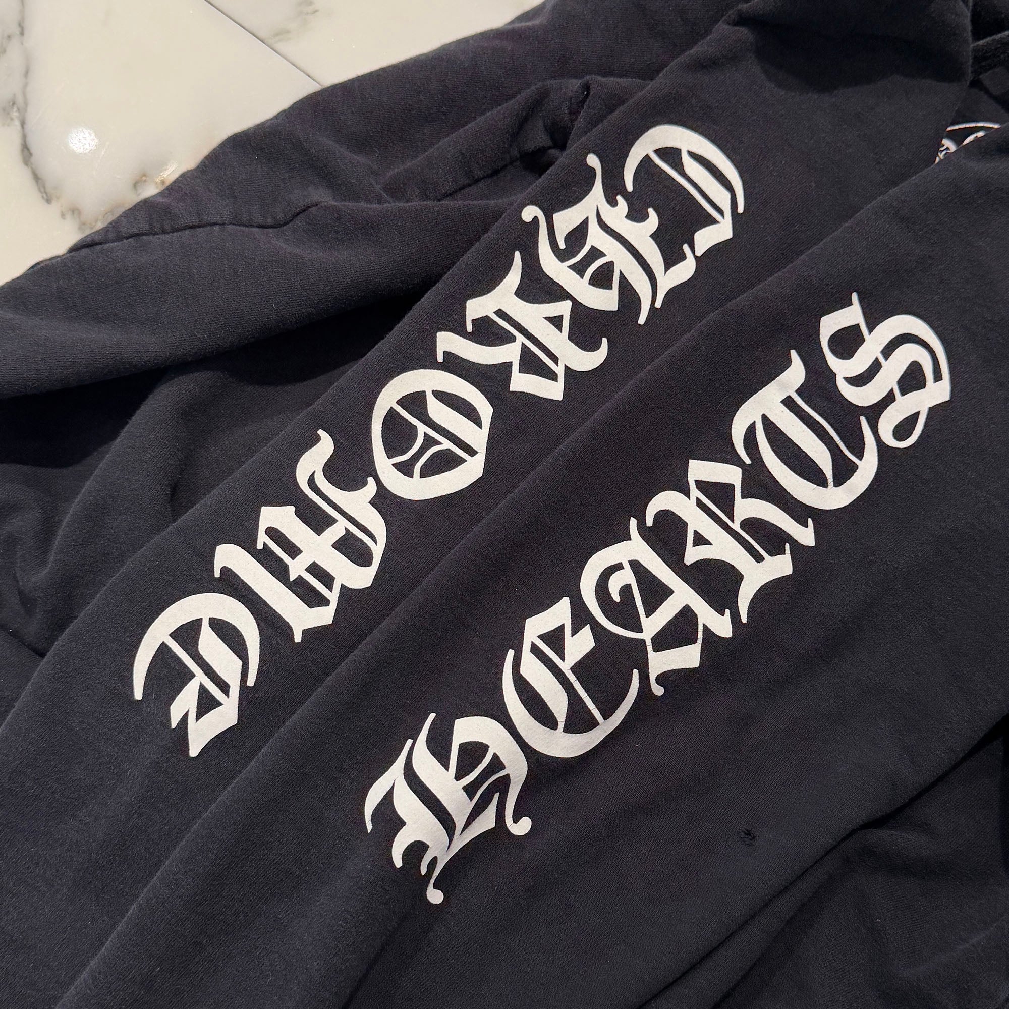 CHROME HEARTS × MATTY BOY Chomper Horseshoe Pullover Hoodie Size L クロムハーツ × マッティボーイ チョンパー ホースシュー プルオーバーフーディ サイズL