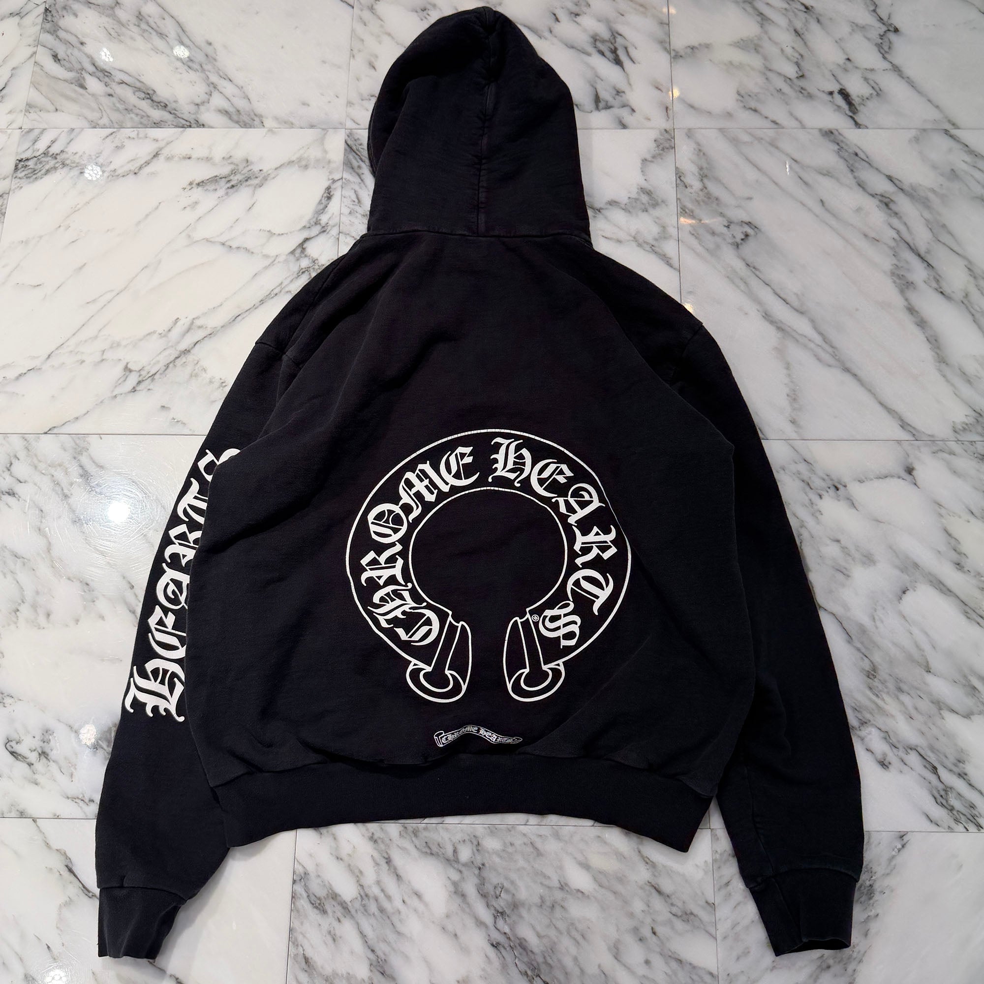 CHROME HEARTS × MATTY BOY Chomper Horseshoe Pullover Hoodie Size L クロムハーツ × マッティボーイ チョンパー ホースシュー プルオーバーフーディ サイズL